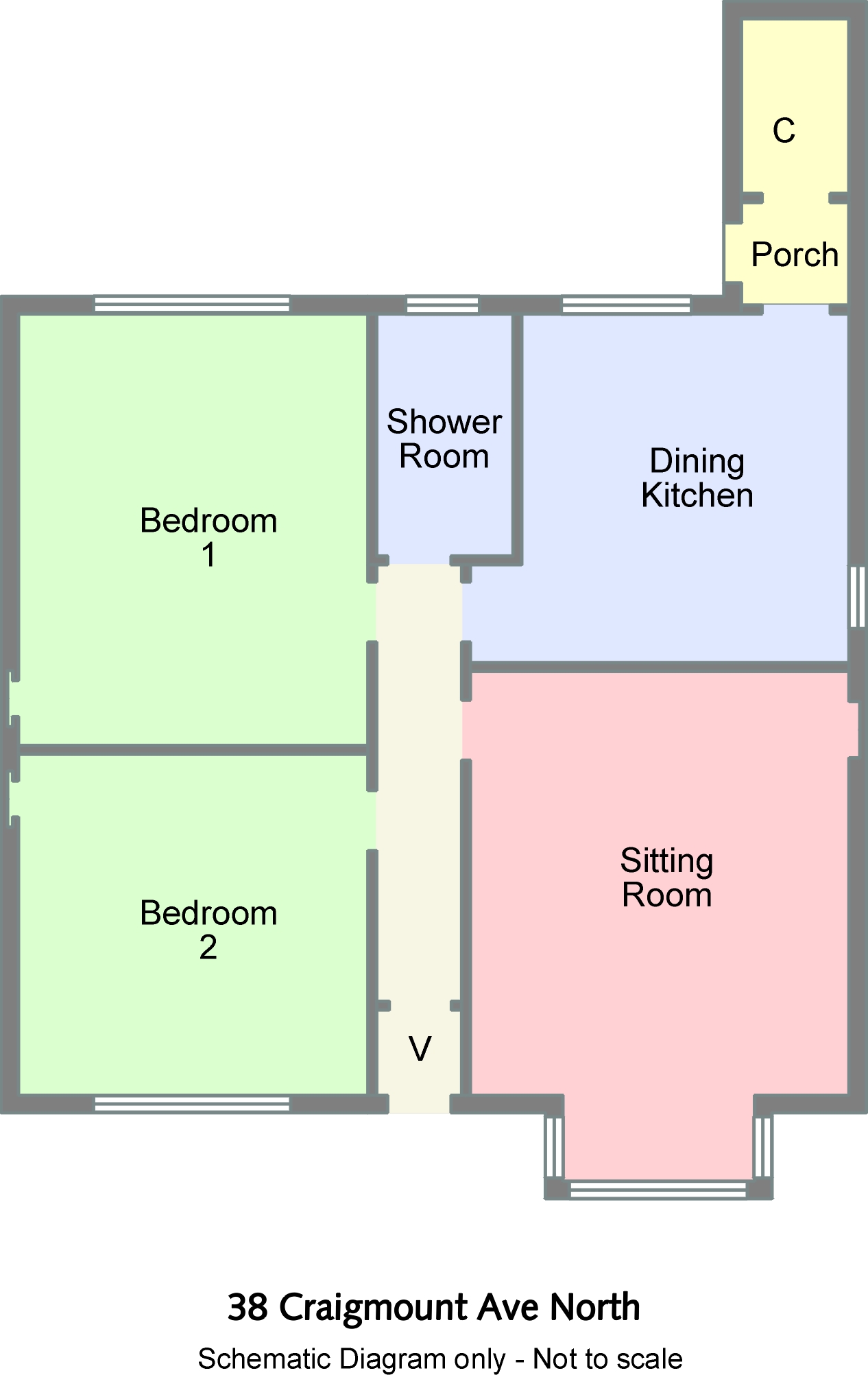 2 Bedrooms Bungalow for sale in 38 Craigmount Avenue North, Corstorphine, Edinburgh EH12