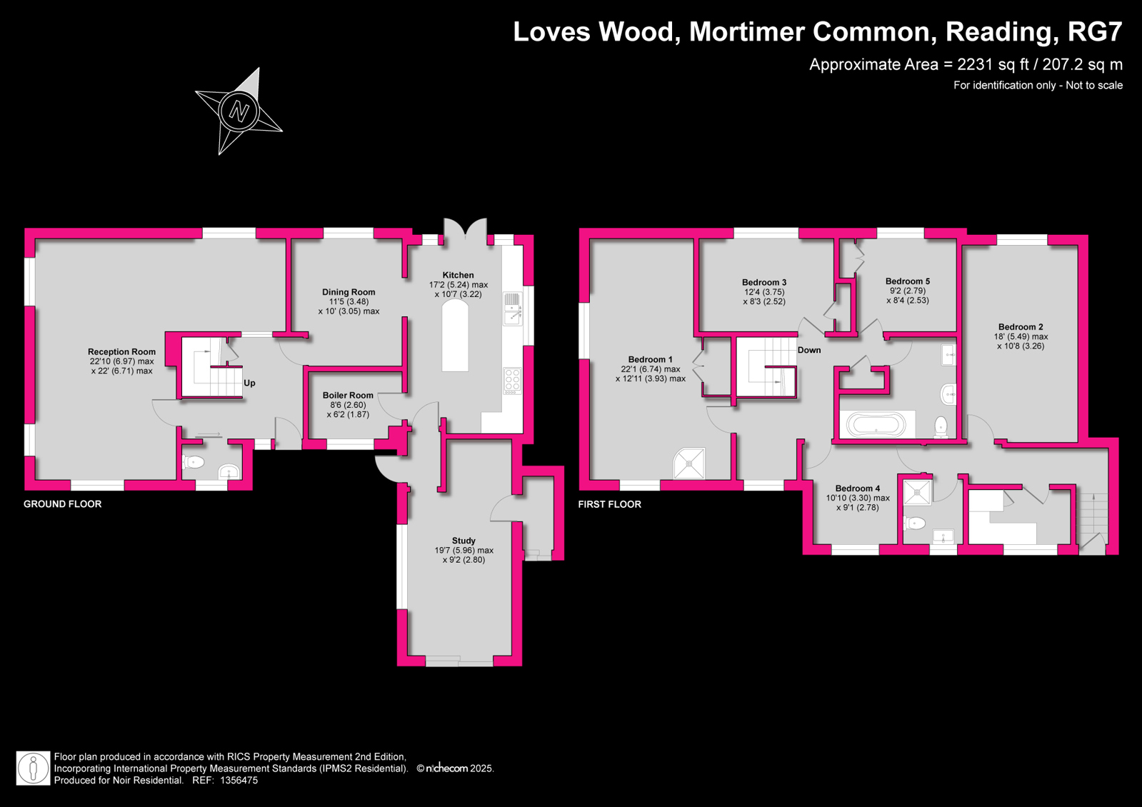 Glade House,, Loves Wood, Reading floorplan