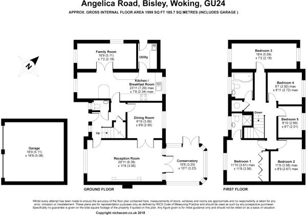 5 Bedrooms Detached house for sale in Bisley, Woking, Surrey GU24