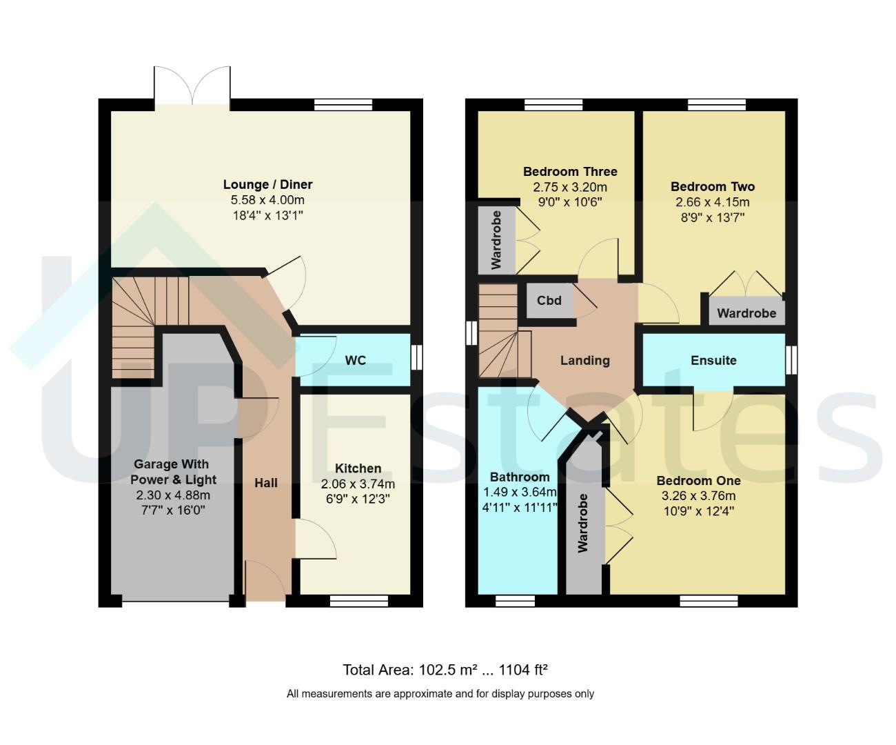 1, Mill Close, Coventry floorplan