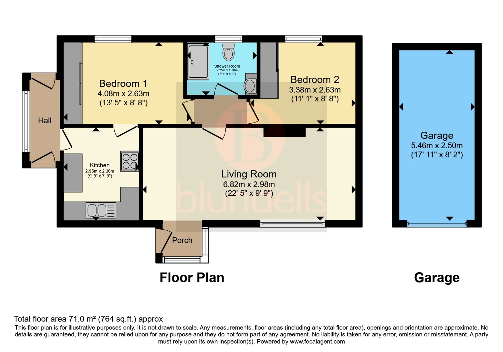 10, Brookside Close, South Yorkshire floorplan