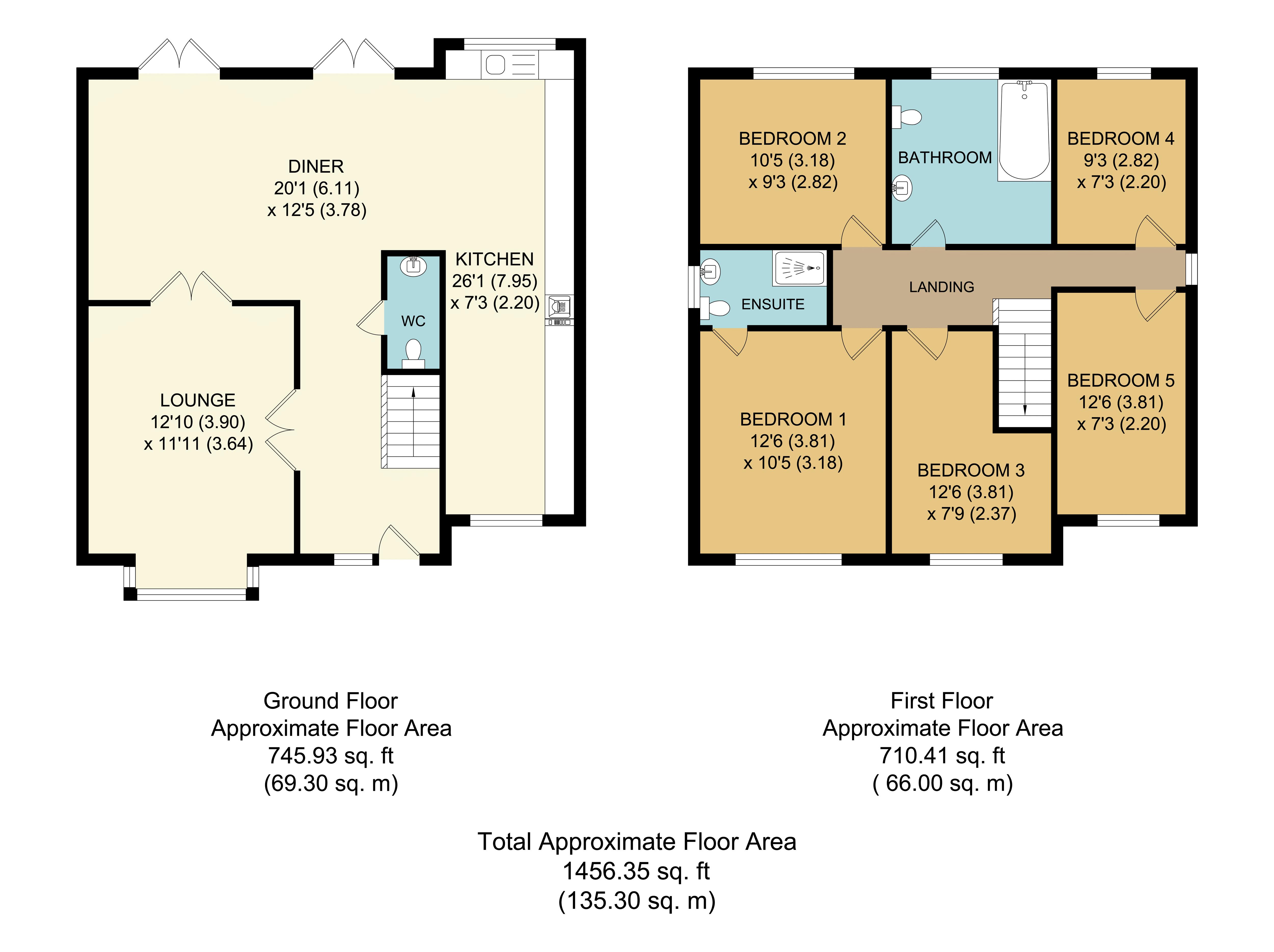 1, Crescent Place, Hadleigh floorplan