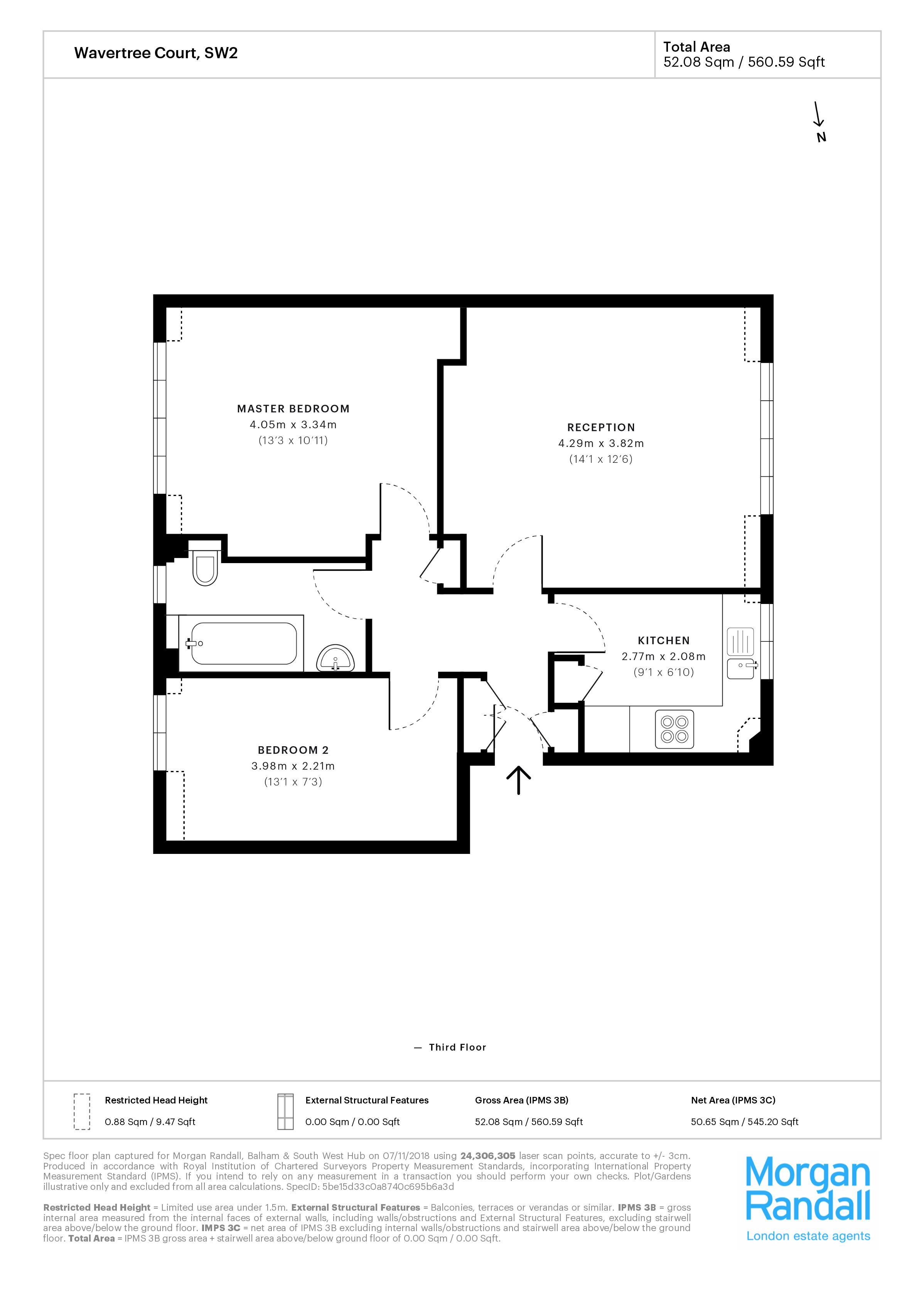 2 Bedrooms Flat to rent in Wavertree Court, Streatham SW2