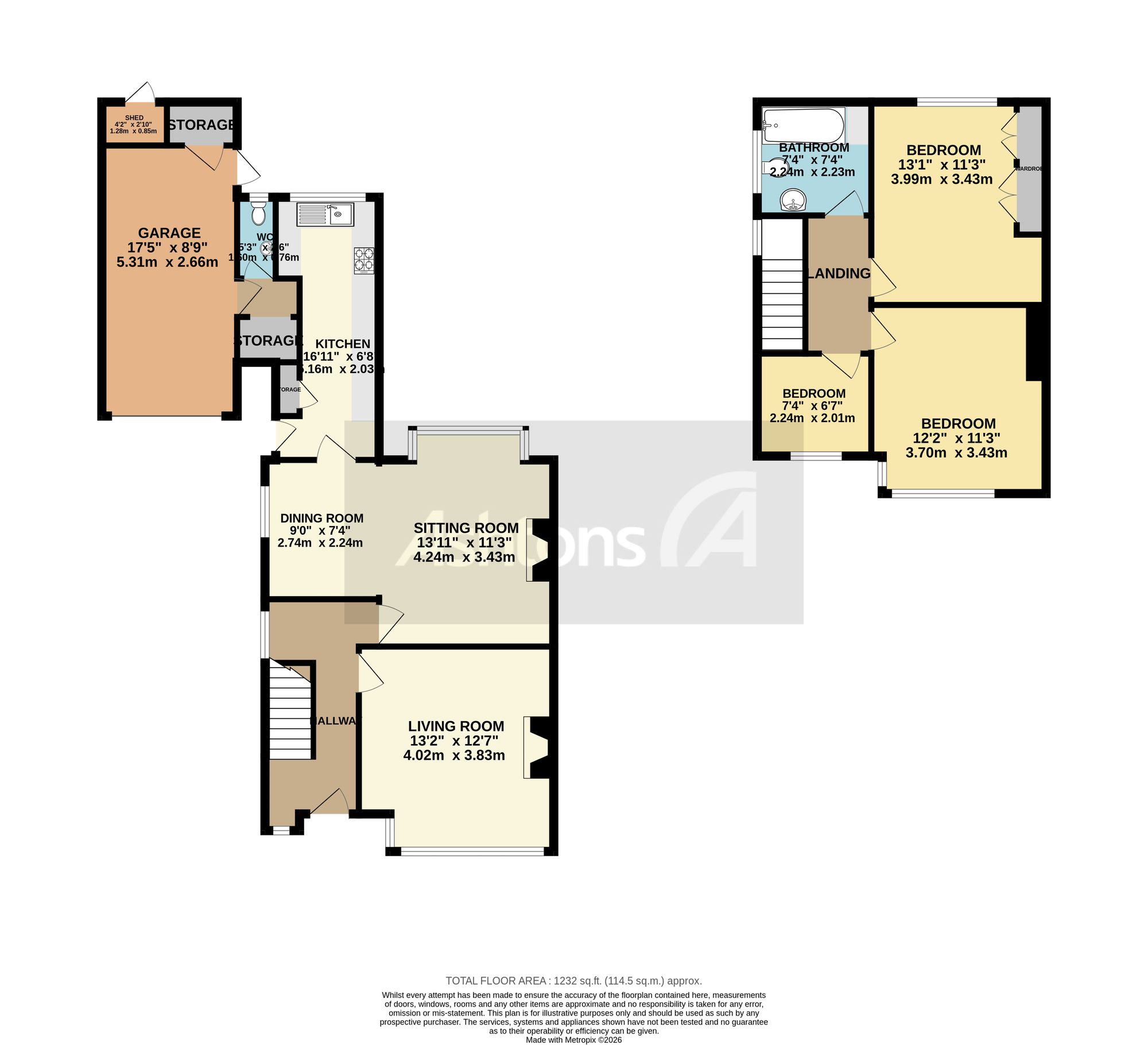 6 Greenway, Wigan floorplan