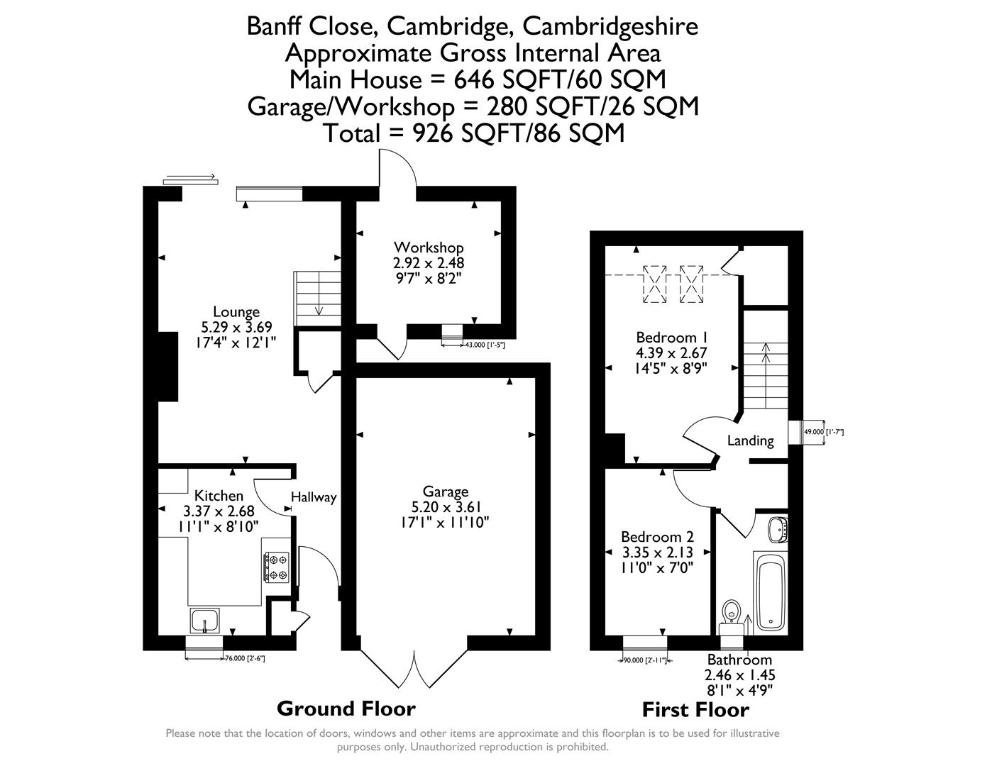 4, Banff Close, Cambridge floorplan