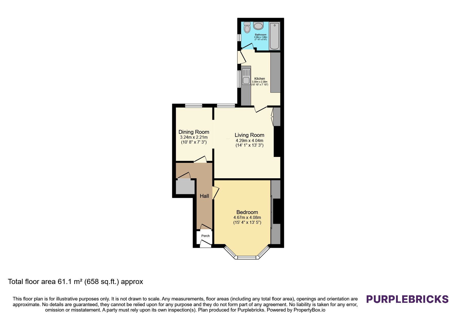351, Chillingham Road, Newcastle upon Tyne floorplan