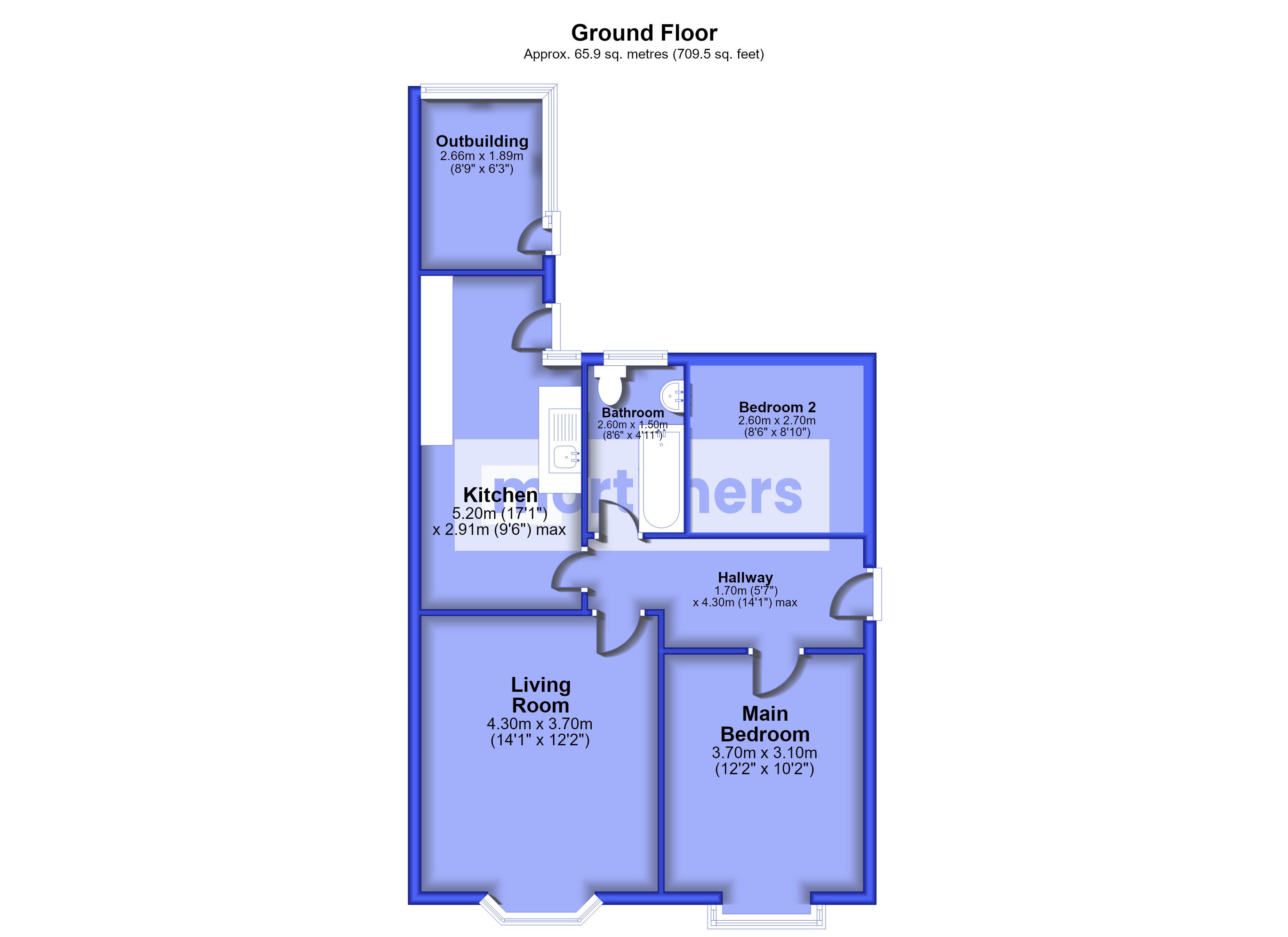 194, Stanhill Lane, Accrington floorplan
