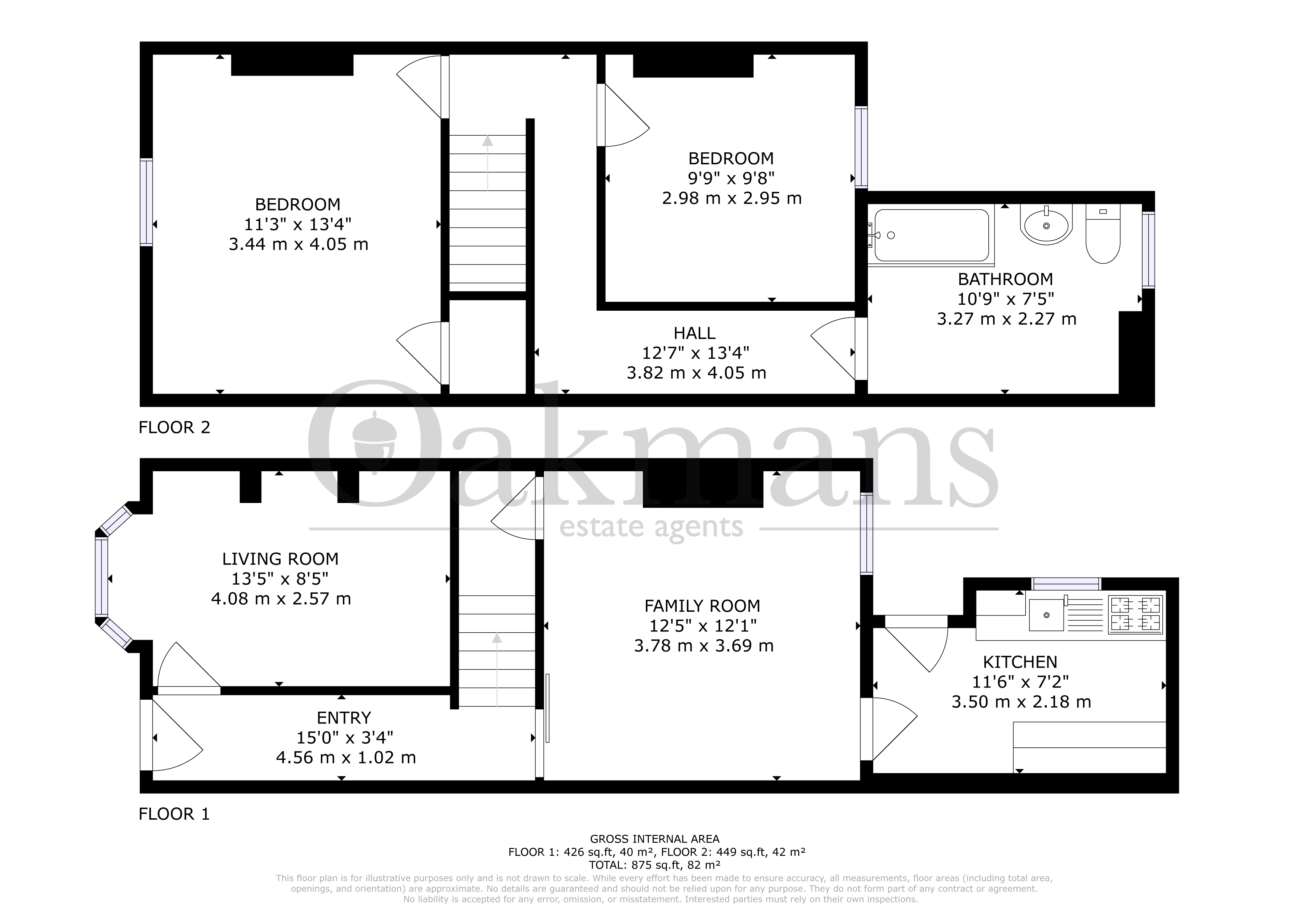 1112, PERSHORE ROAD, BIRMINGHAM floorplan