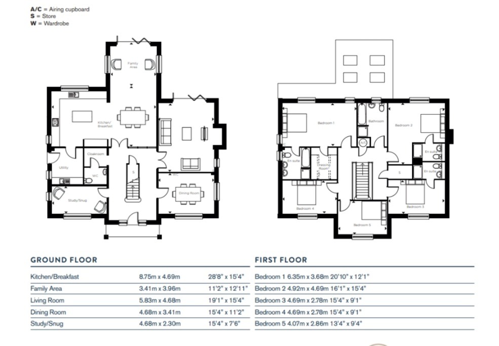 Plot 4 Snowdrop Way, Felsted, Essex floorplan