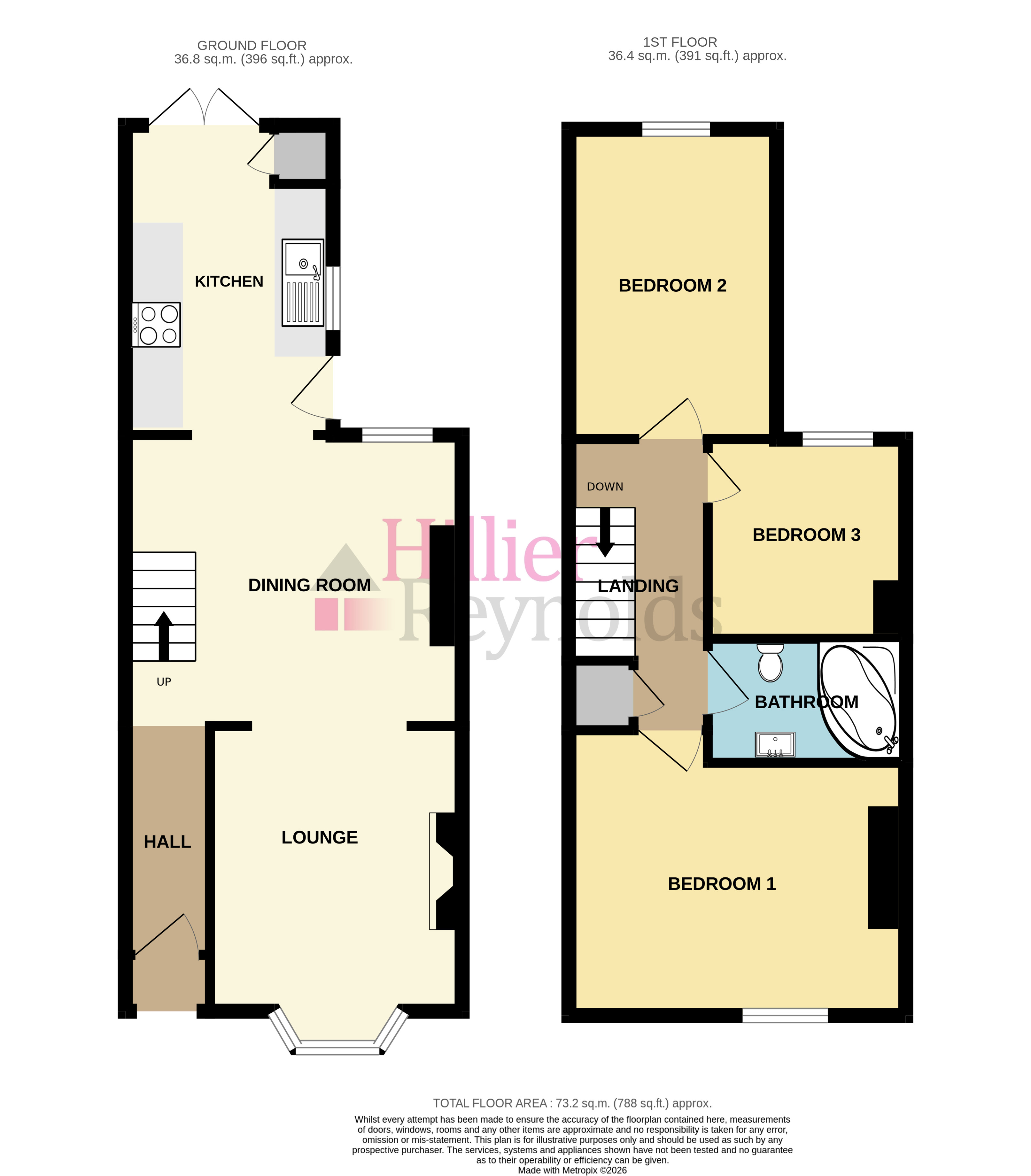 27, Western Road, Borough Green floorplan