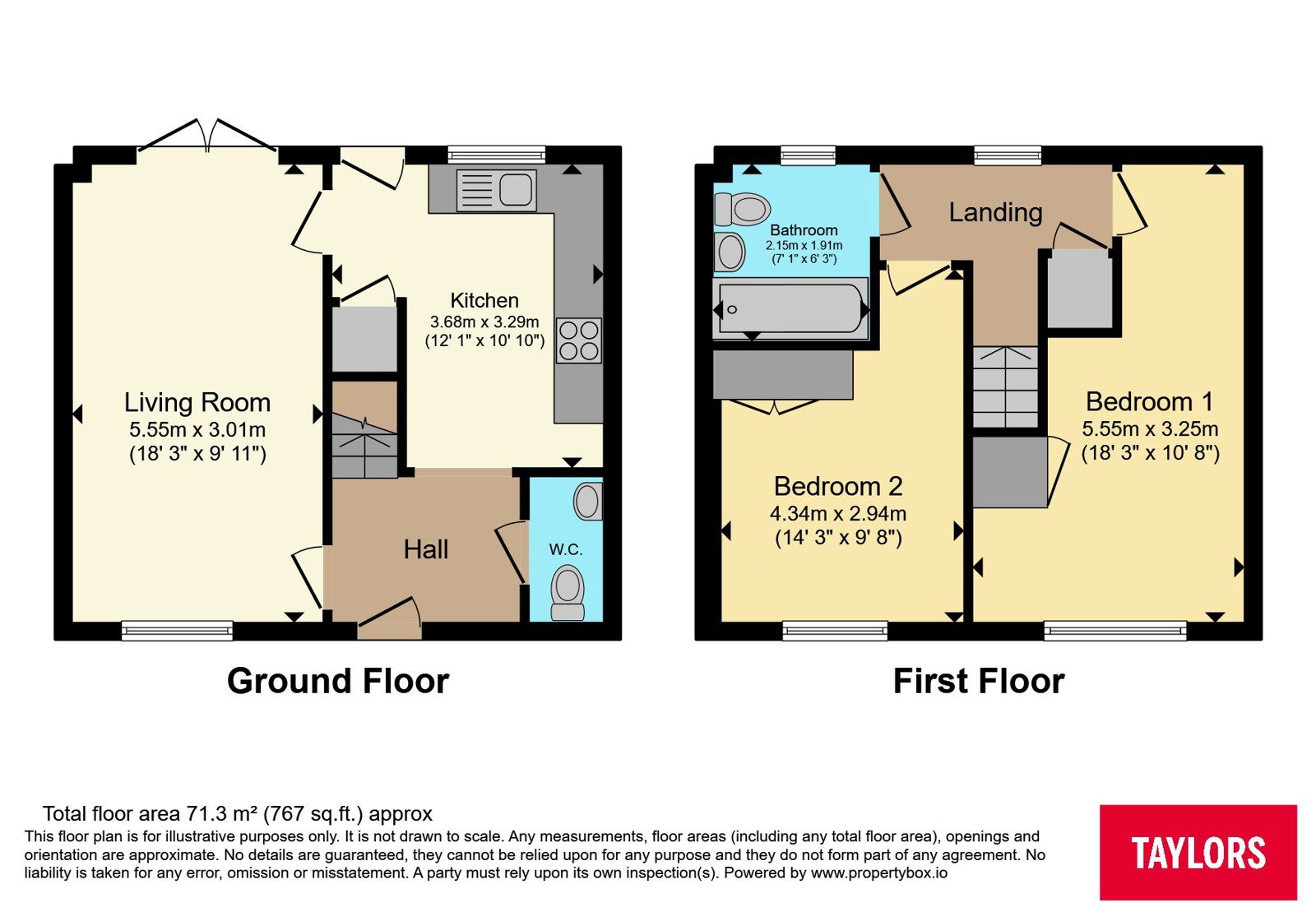 25, Ashby Wood Drive, Northampton floorplan