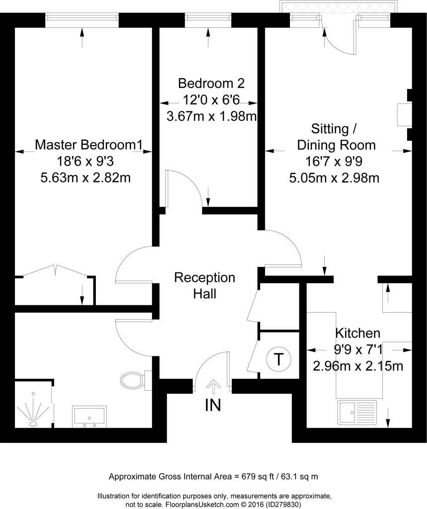44, Mary Rose Mews, Alton floorplan