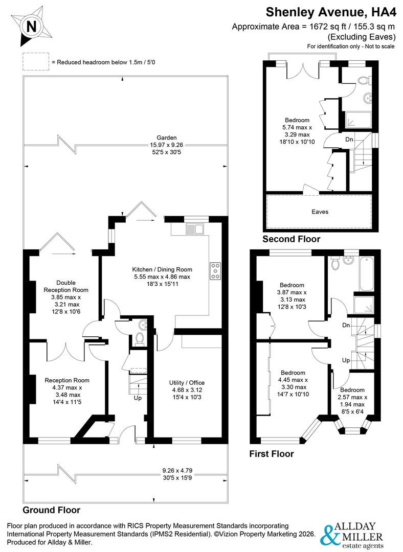 75, Shenley Avenue, Ruislip floorplan