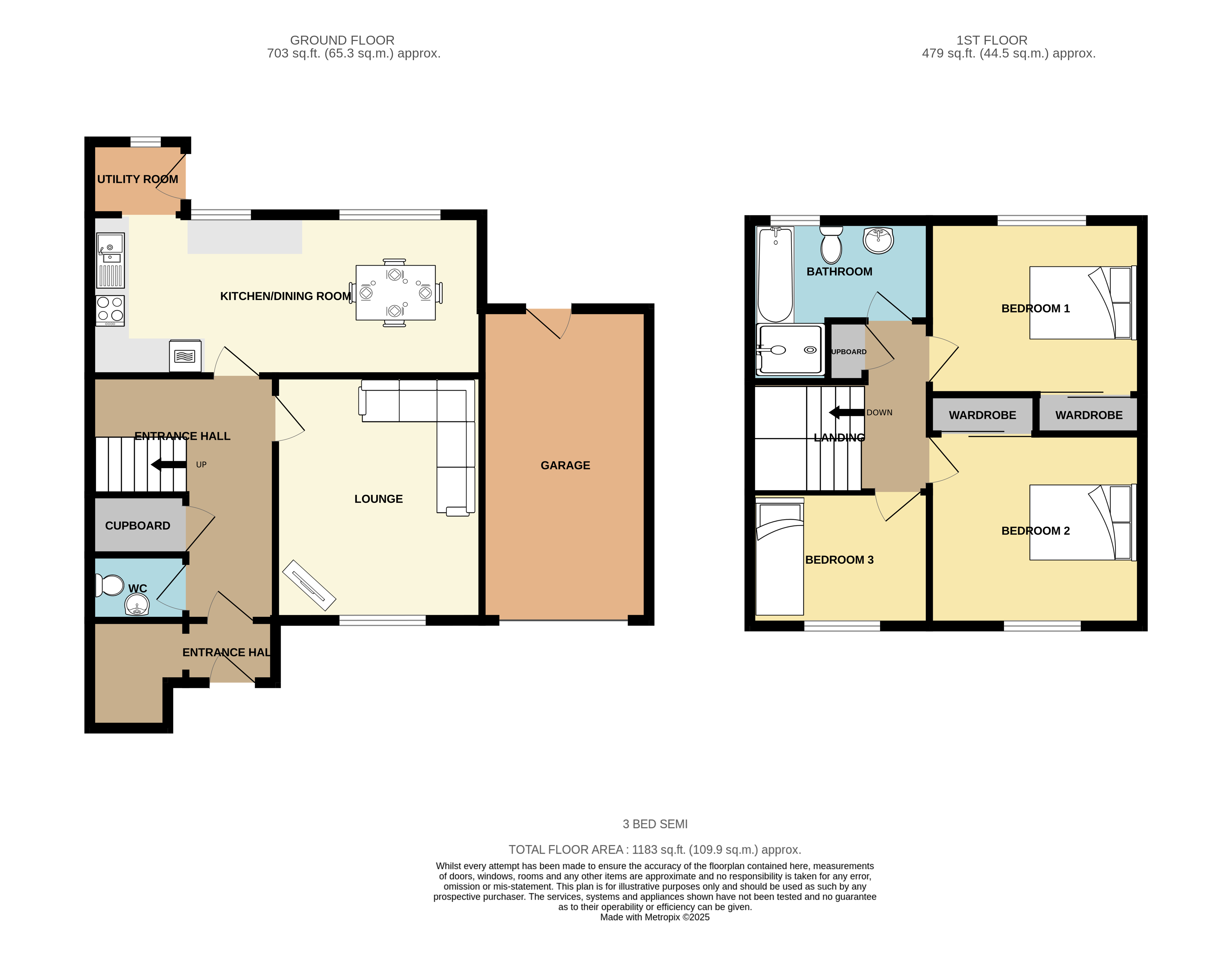 14, Graham Road, Cornwall floorplan