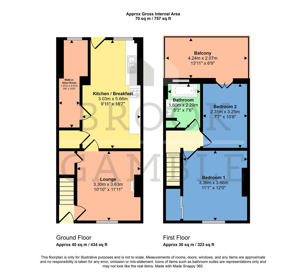 144, Ashford Road, Eastbourne floorplan