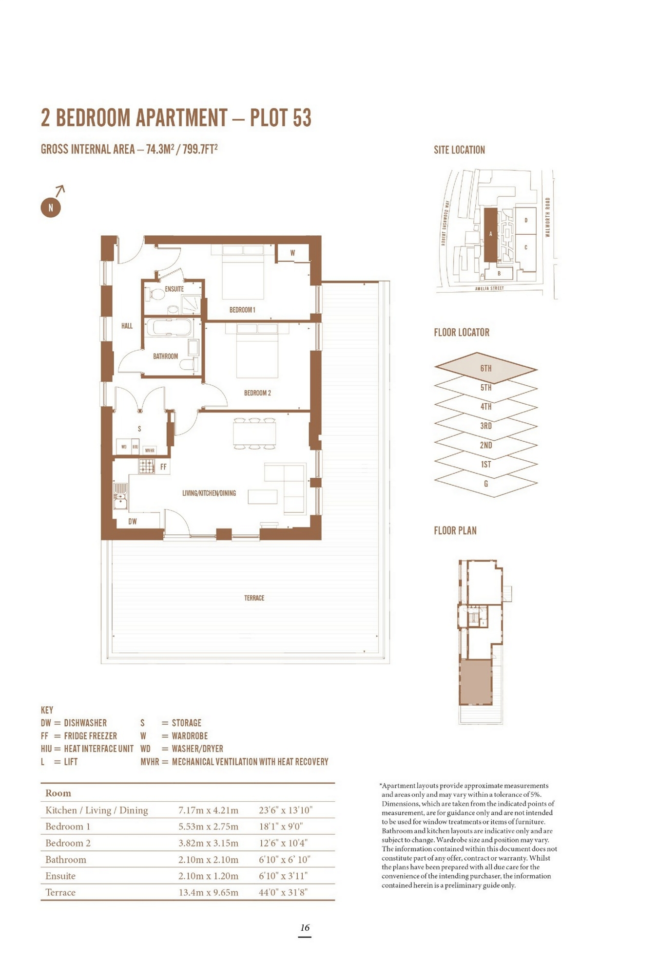 2 Bedrooms Flat for sale in The Levers, 2-16 Amelia Street, London SE1