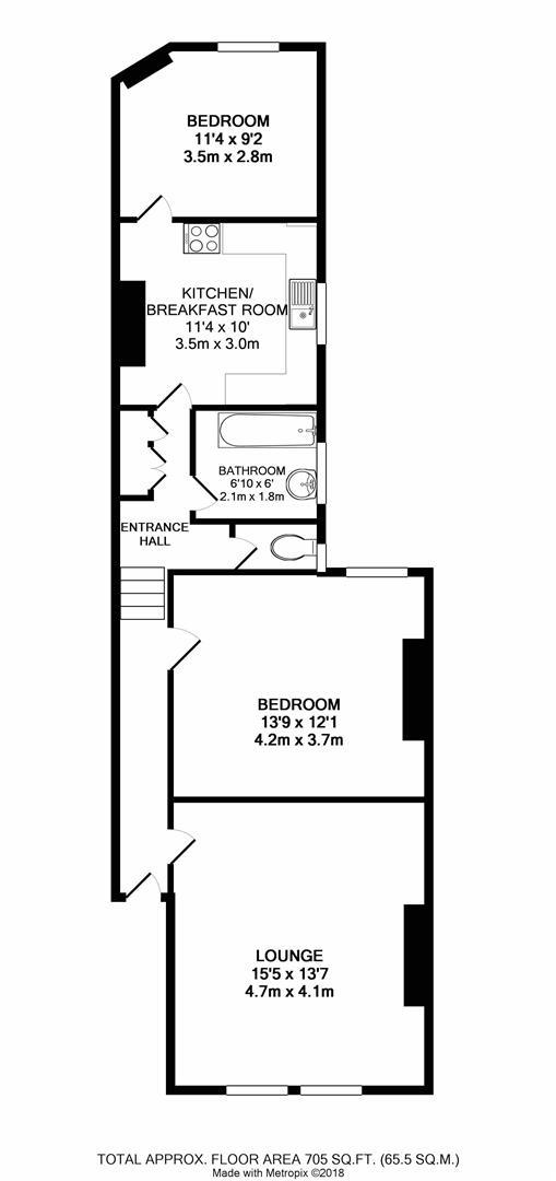 2 Bedrooms Flat to rent in Richmond Parade, Richmond Road, Twickenham TW1