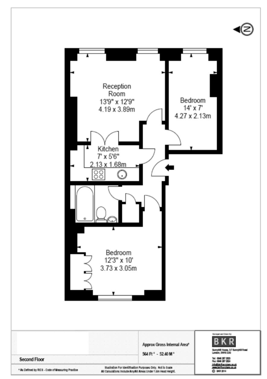 2 Bedrooms Flat to rent in Nottingham Place, London W1U