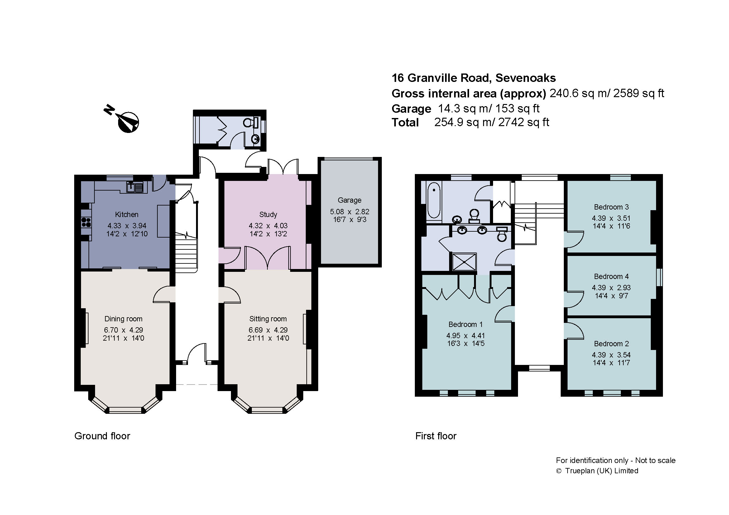 Granville Road, Sevenoaks, Kent TN13, 4 bedroom detached house for sale