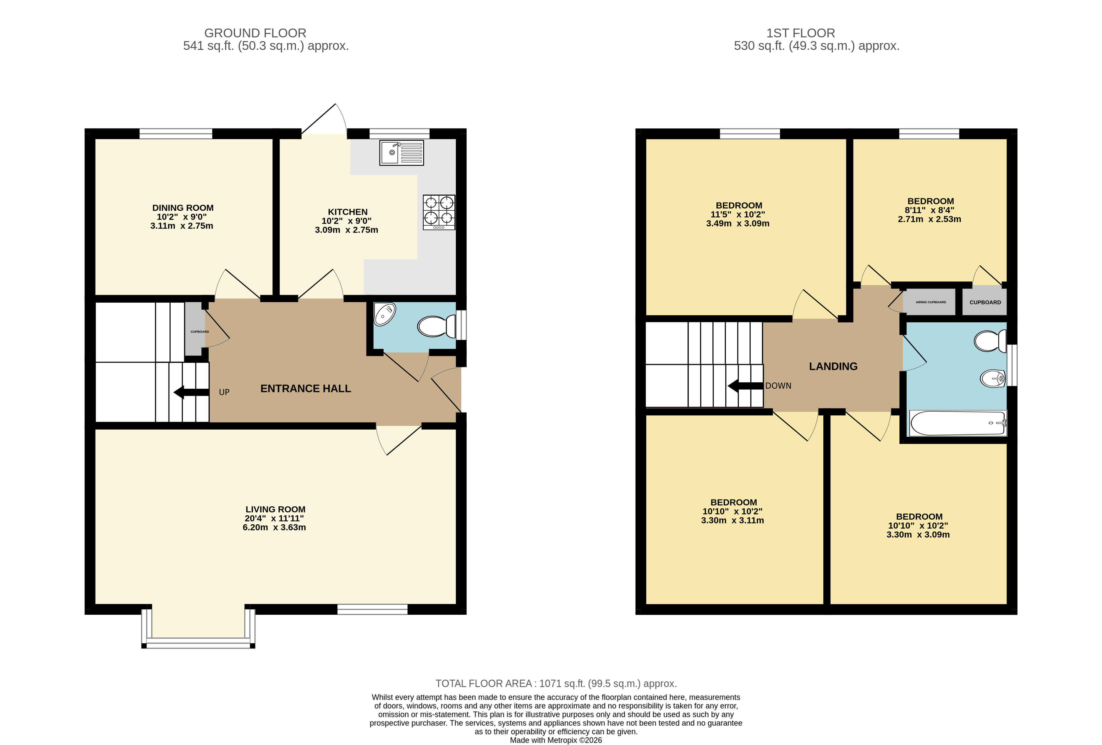 12, Little Meadow Way, Devon floorplan