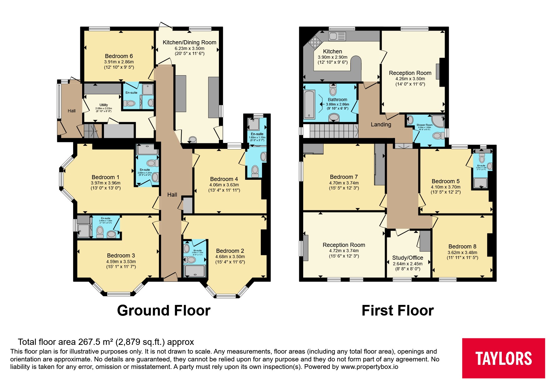 Southview, 9, Station Road, Newport floorplan