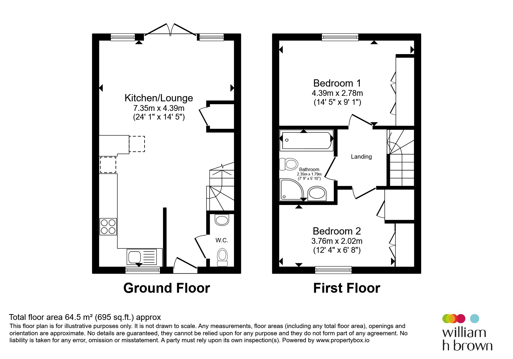 58, Fennel Drive, BURY ST. EDMUNDS floorplan