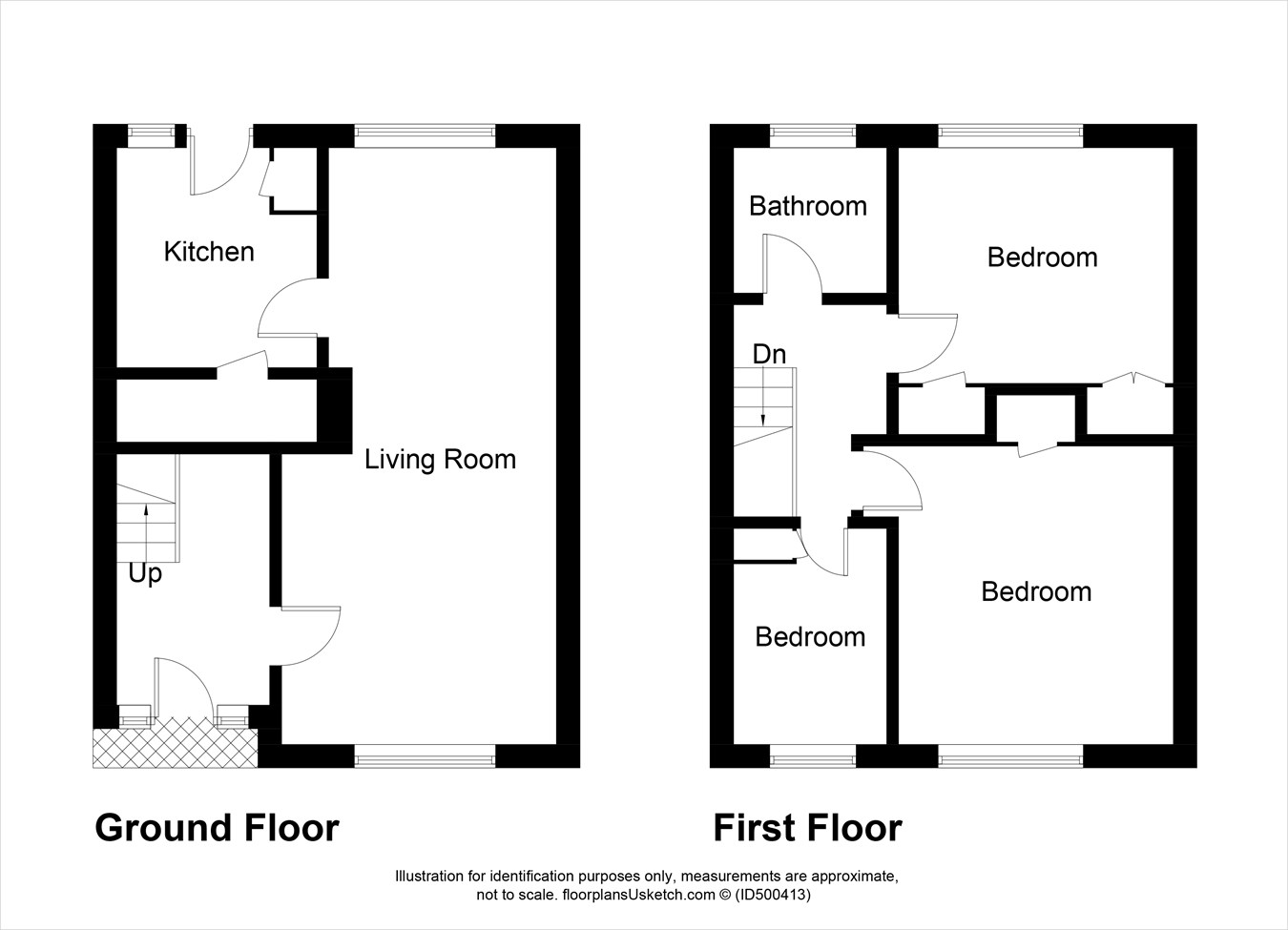 3 Bedrooms Terraced house for sale in Muirfield Drive, Glenrothes KY6