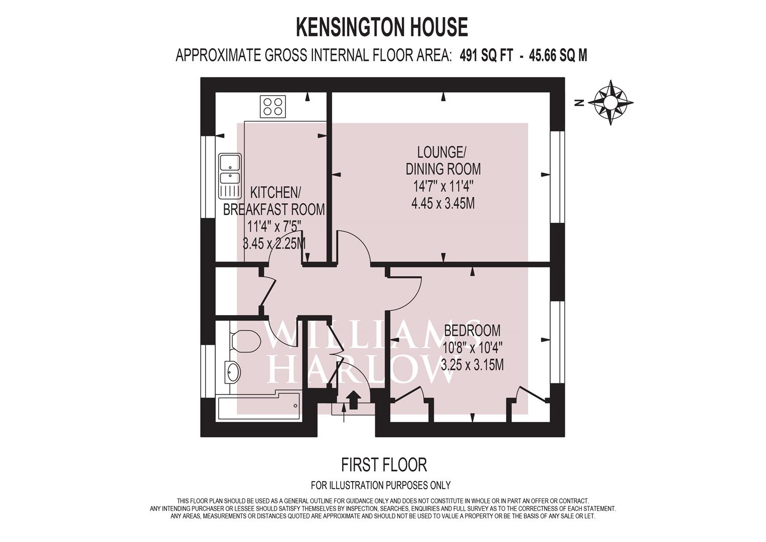 3 Kensington House, Upper Dunnymans, Banstead floorplan