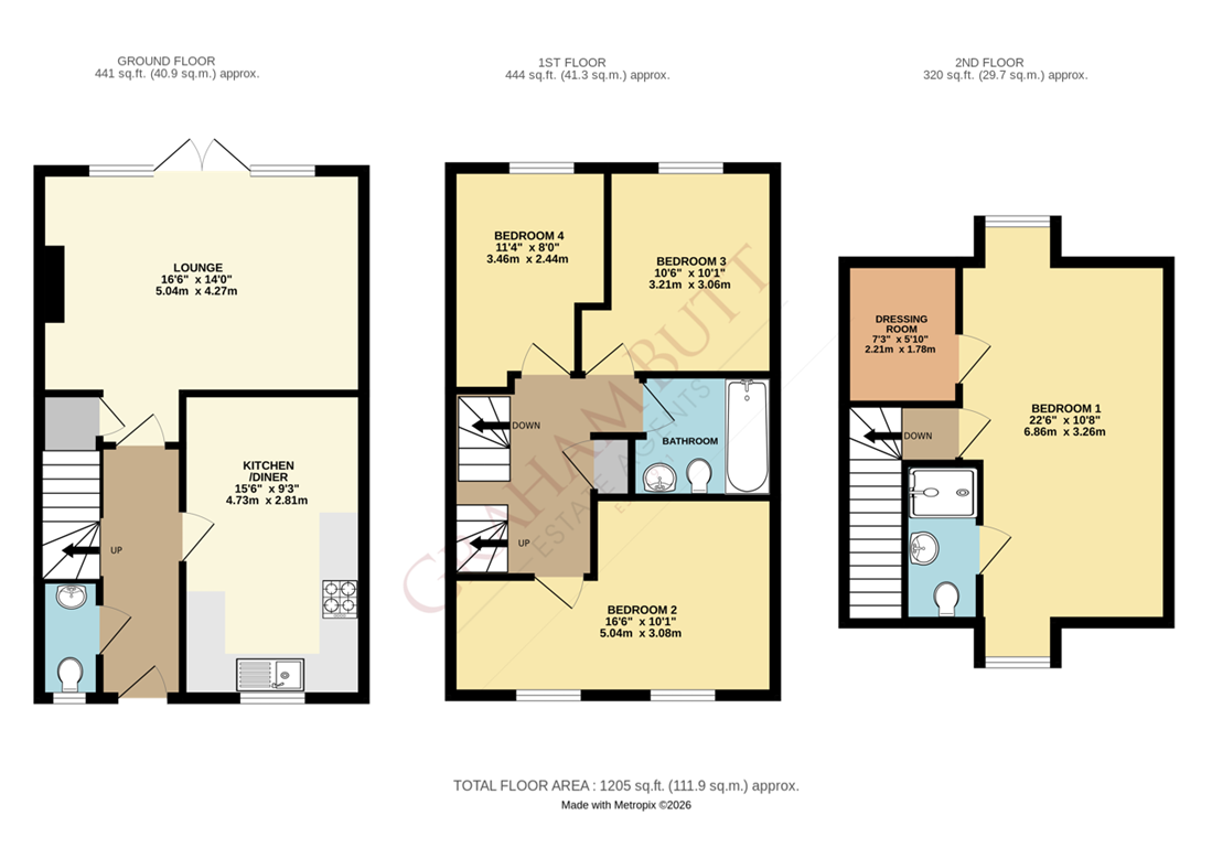5, Empress Close, Littlehampton floorplan