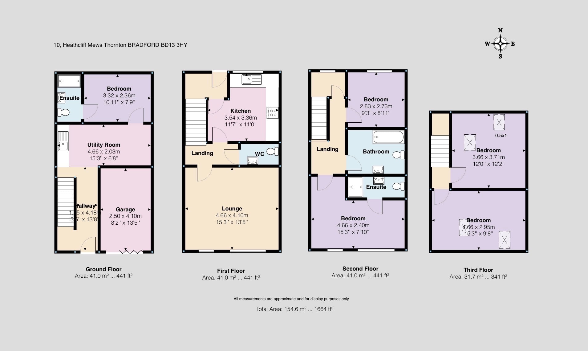 Thornton, Bradford floorplan