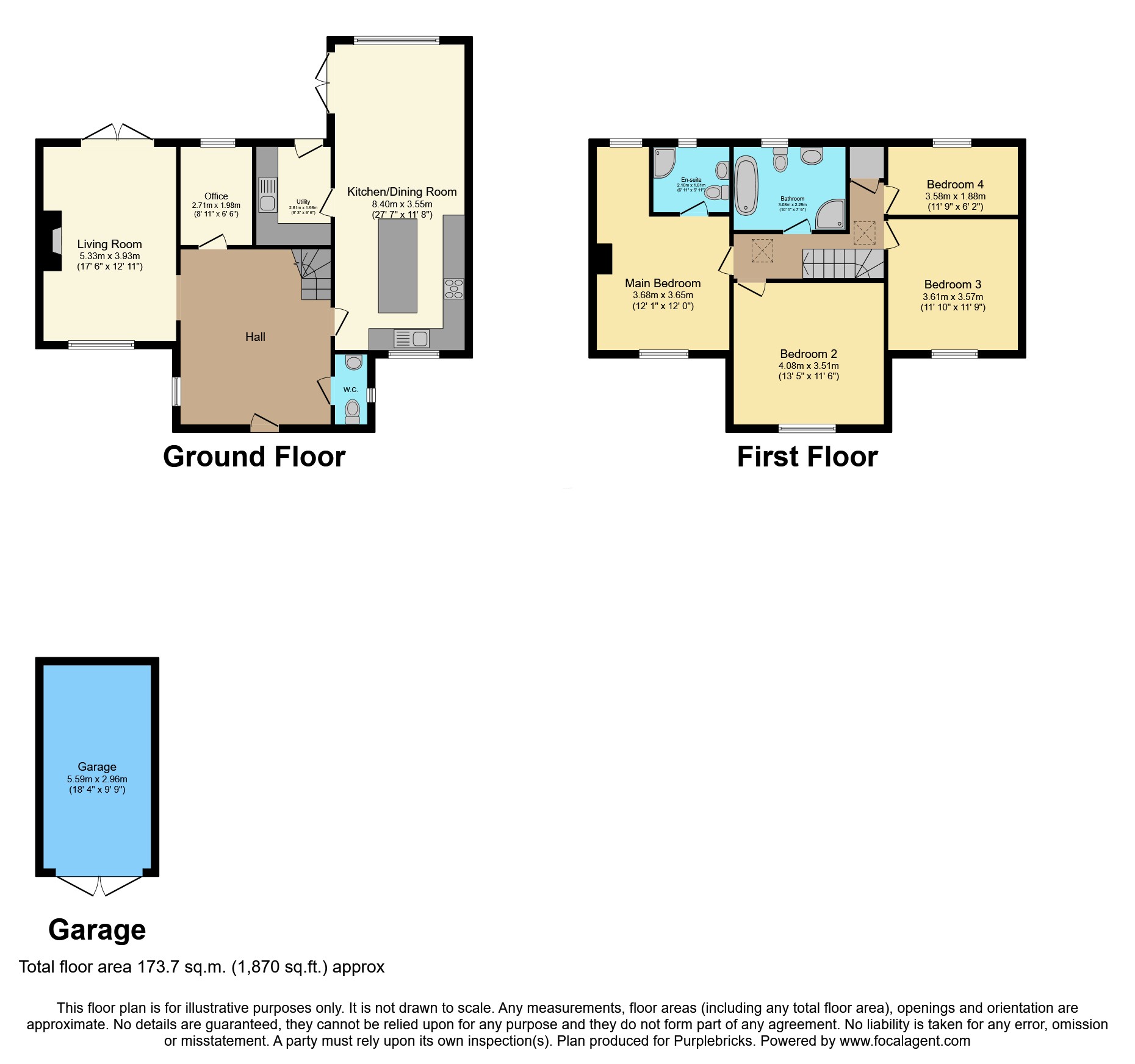 2, High Street, Pytchley floorplan