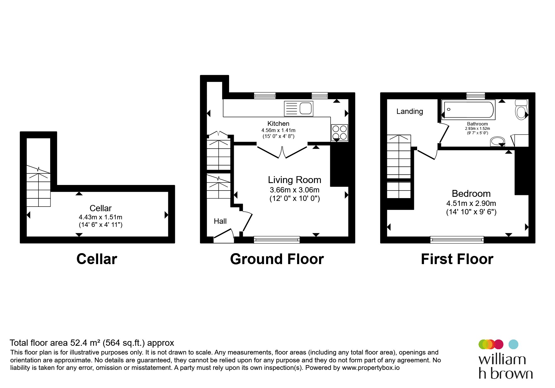 31, Robin Lane, Pudsey floorplan