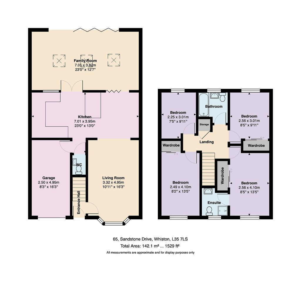 65, Sandstone Drive, Prescot floorplan