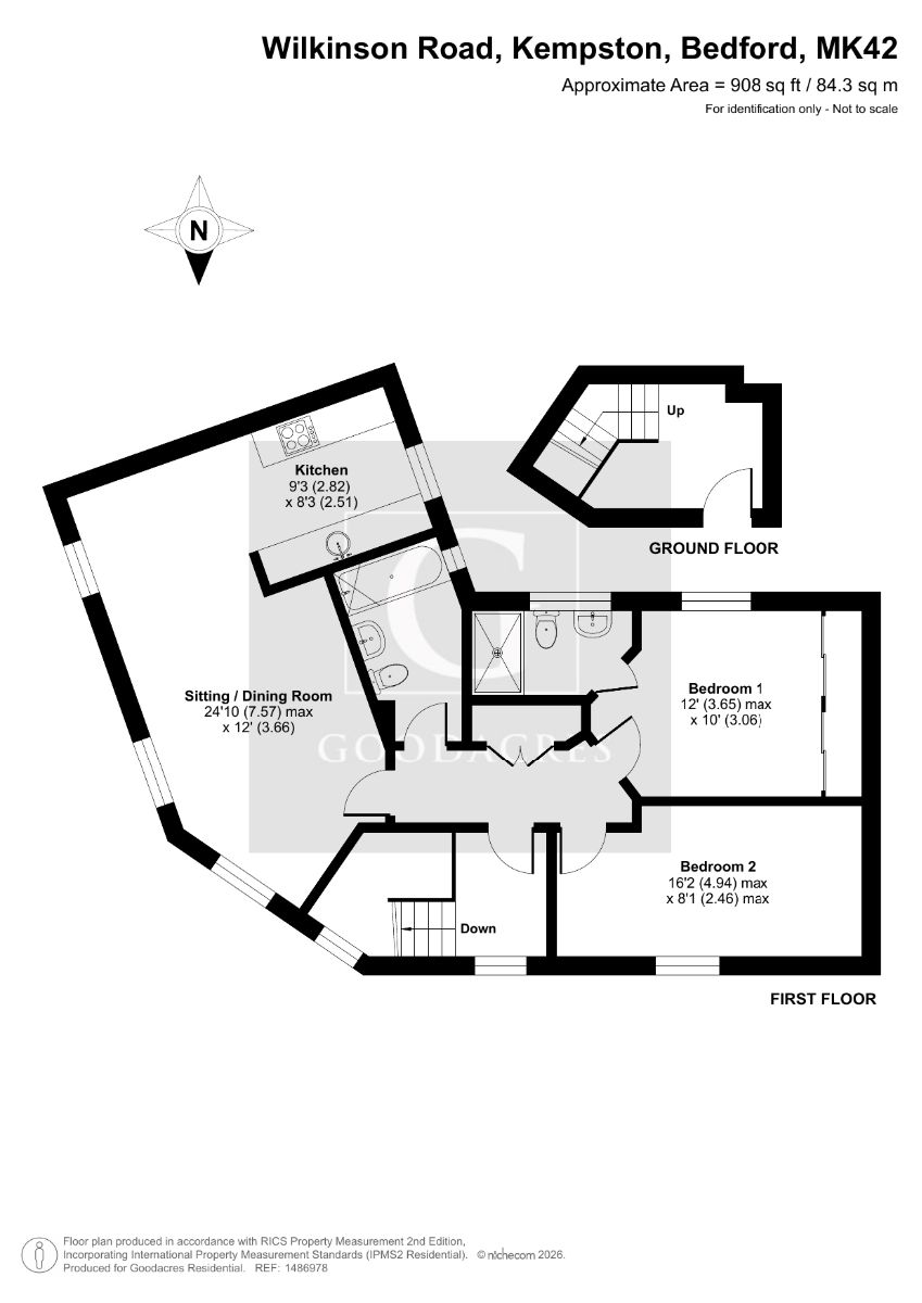 133 Wilkinson Road, Bedford floorplan