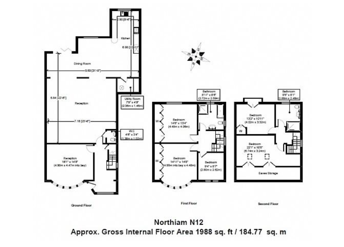 63, Northiam, London floorplan