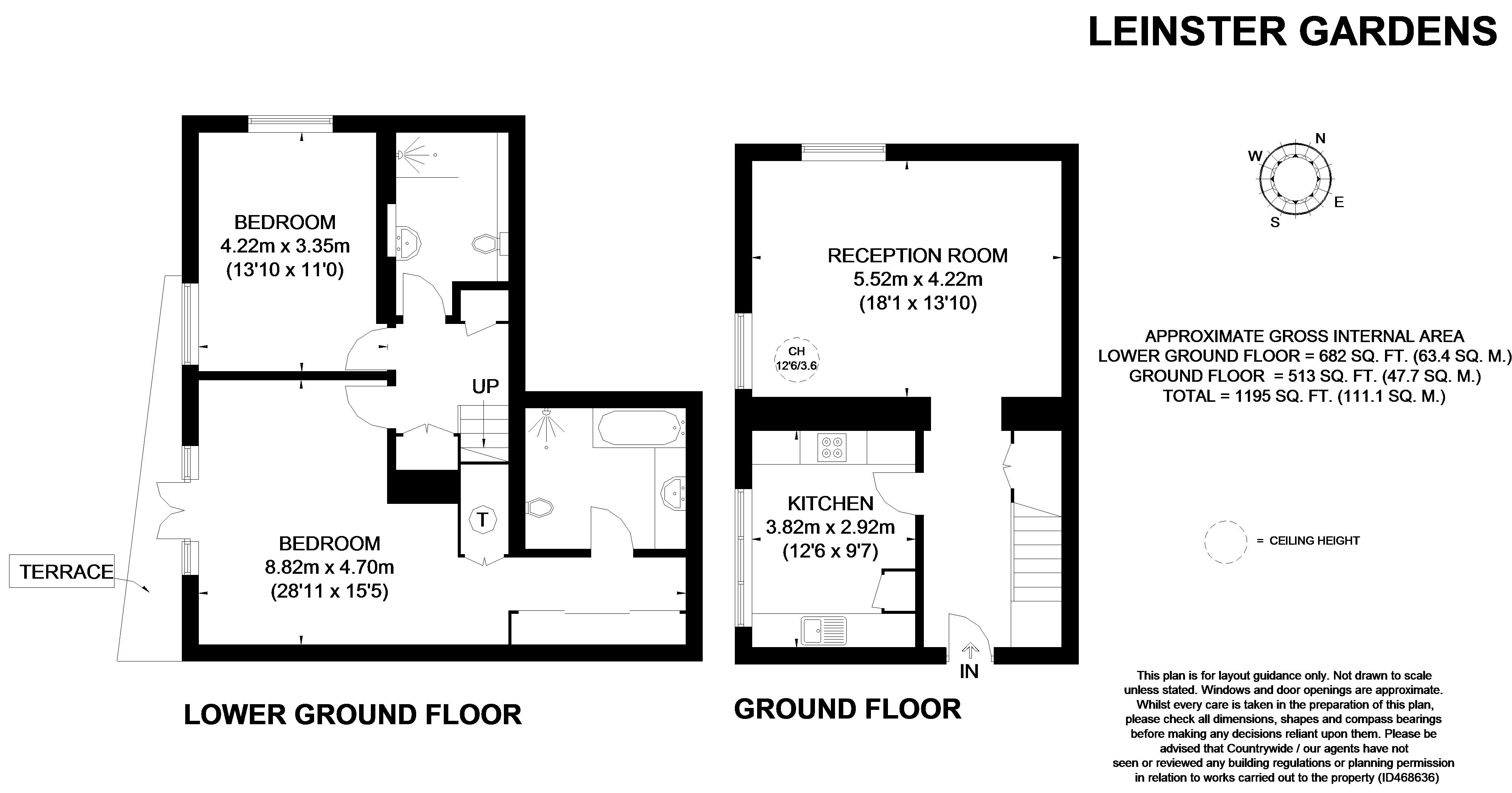 2 Bedrooms Flat to rent in Leinster Gardens, London W2