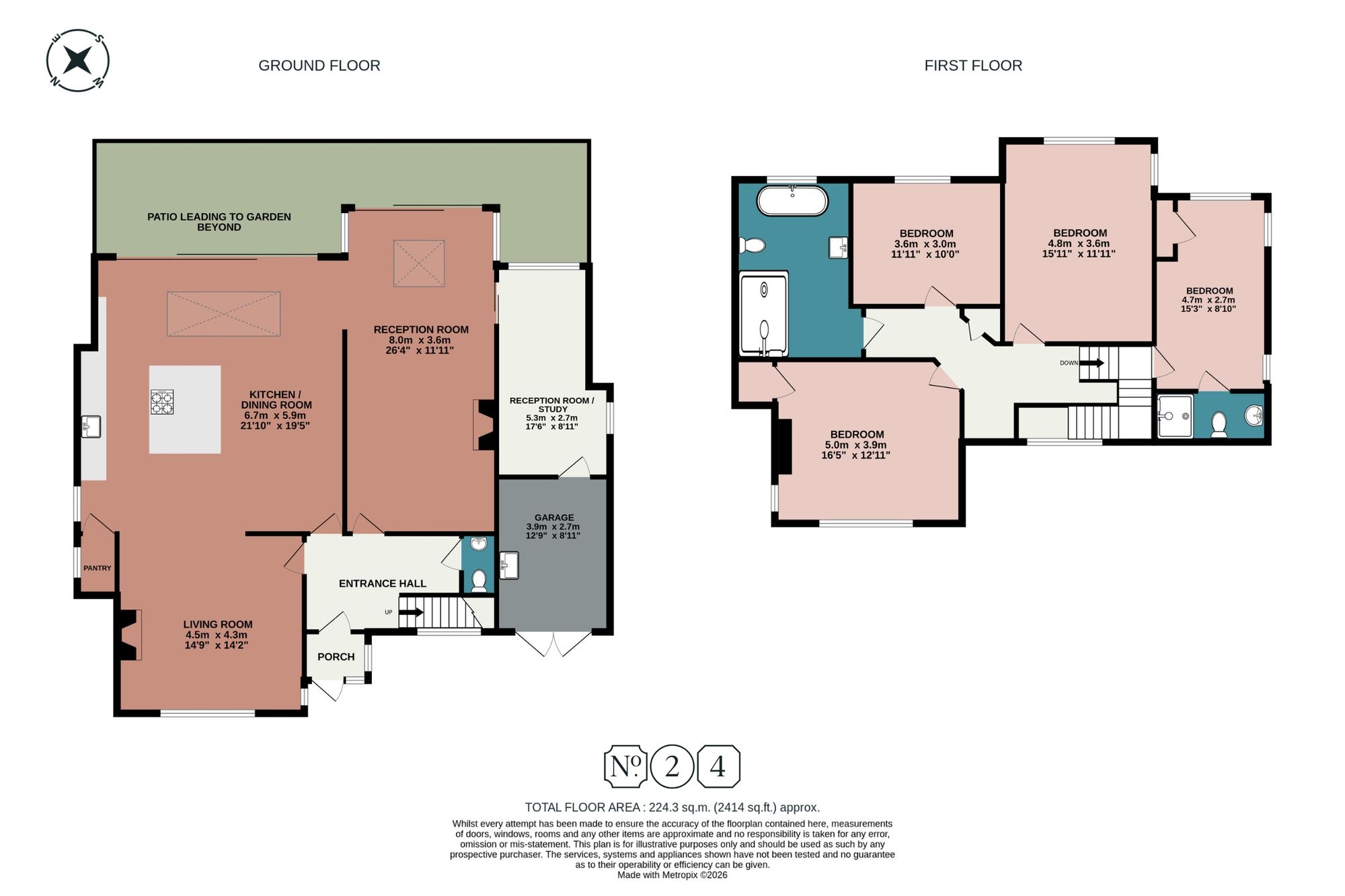 66 Dean Court Road, Brighton floorplan