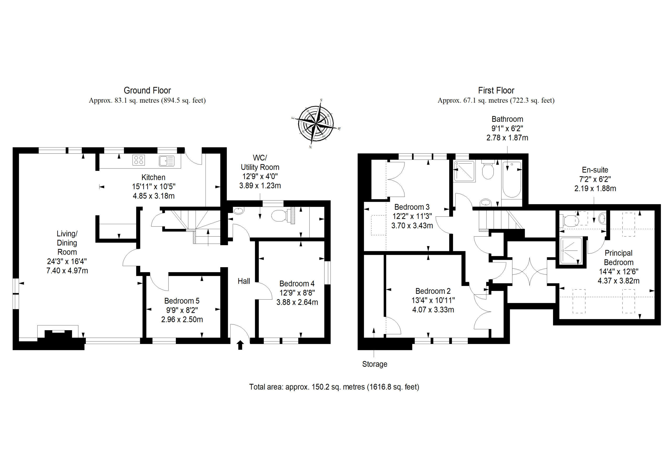 46, Telford Road, Edinburgh floorplan