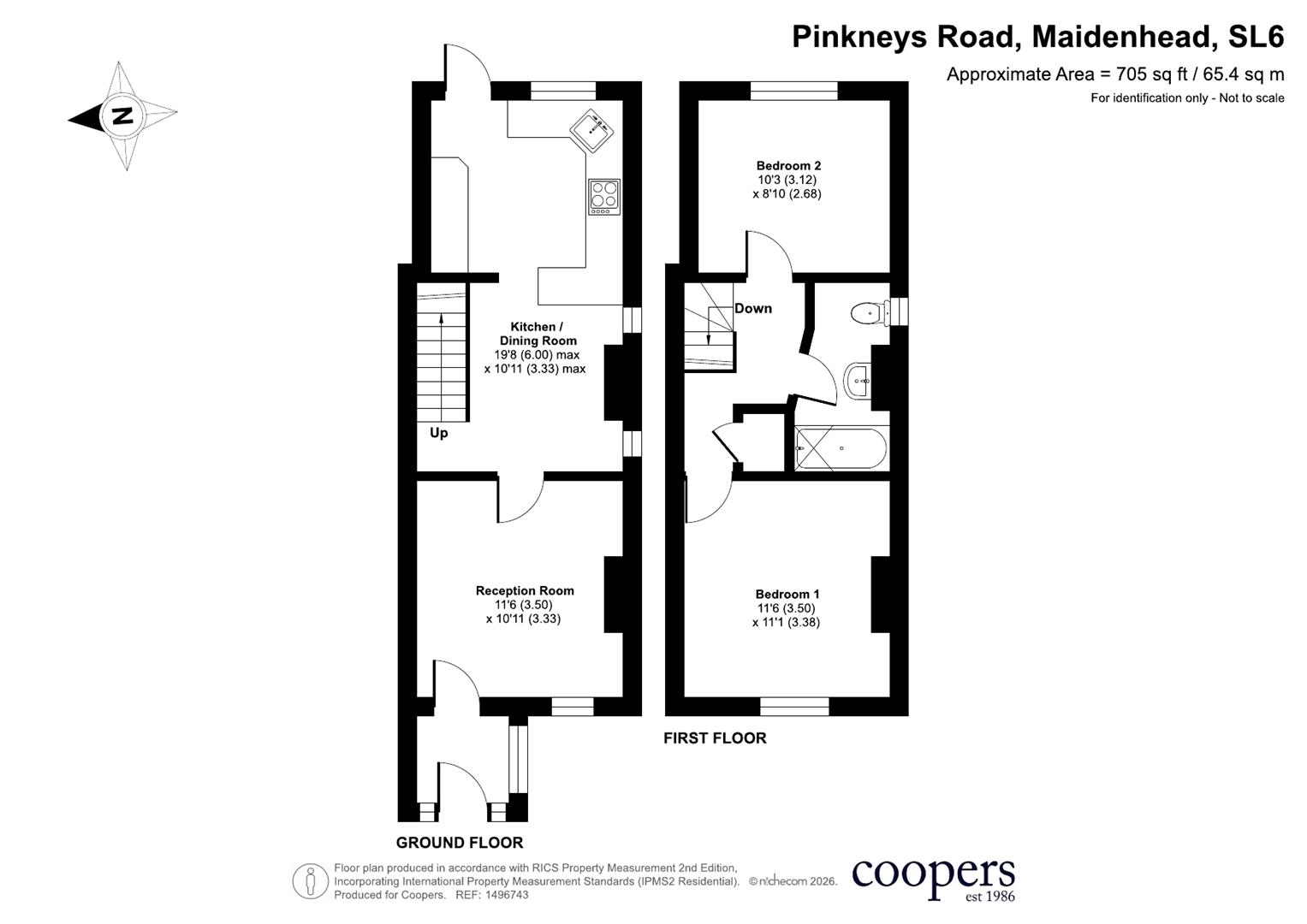 114, Pinkneys Road, Maidenhead floorplan