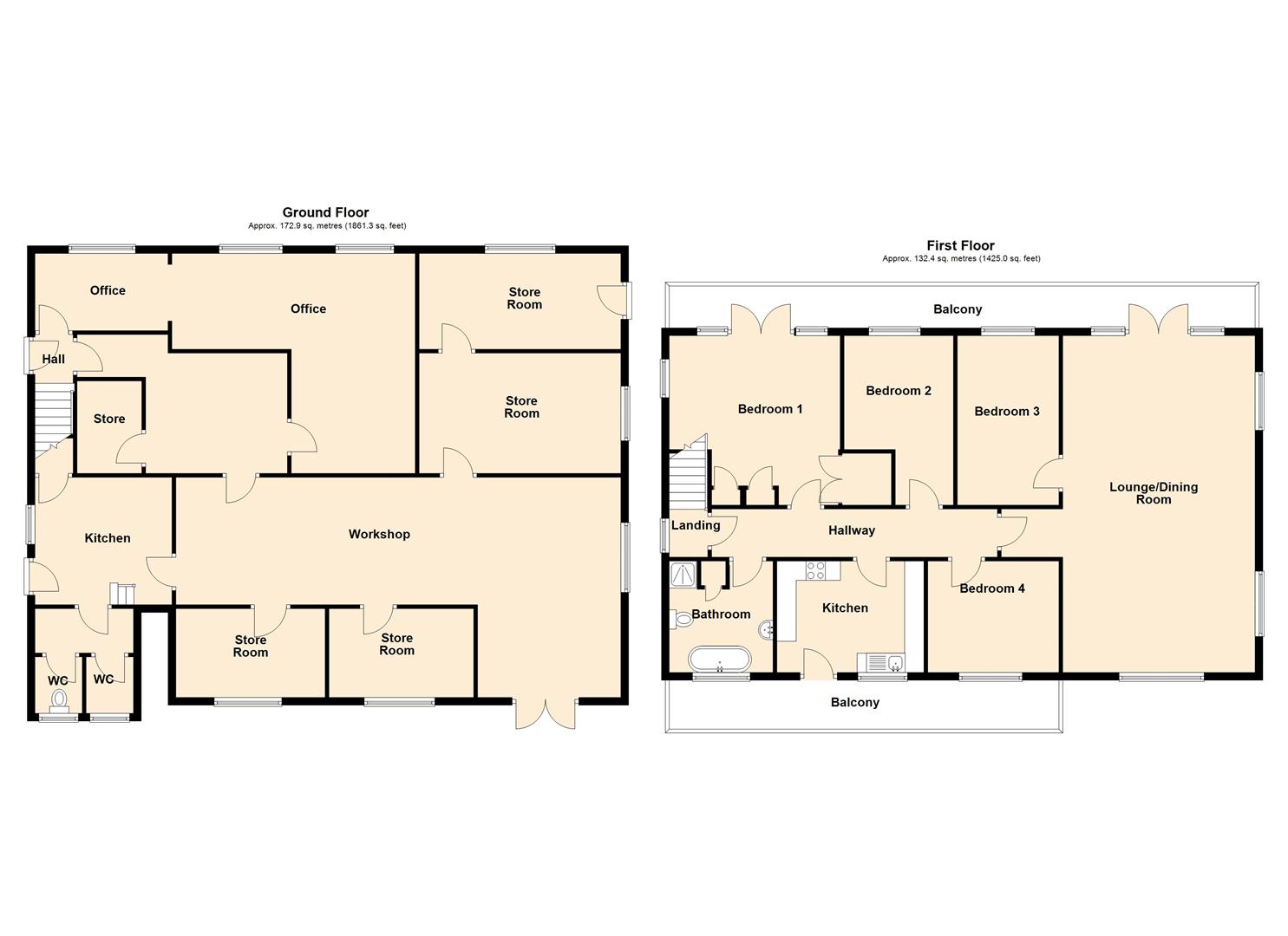 6, Bryn Lane, Wrexham floorplan