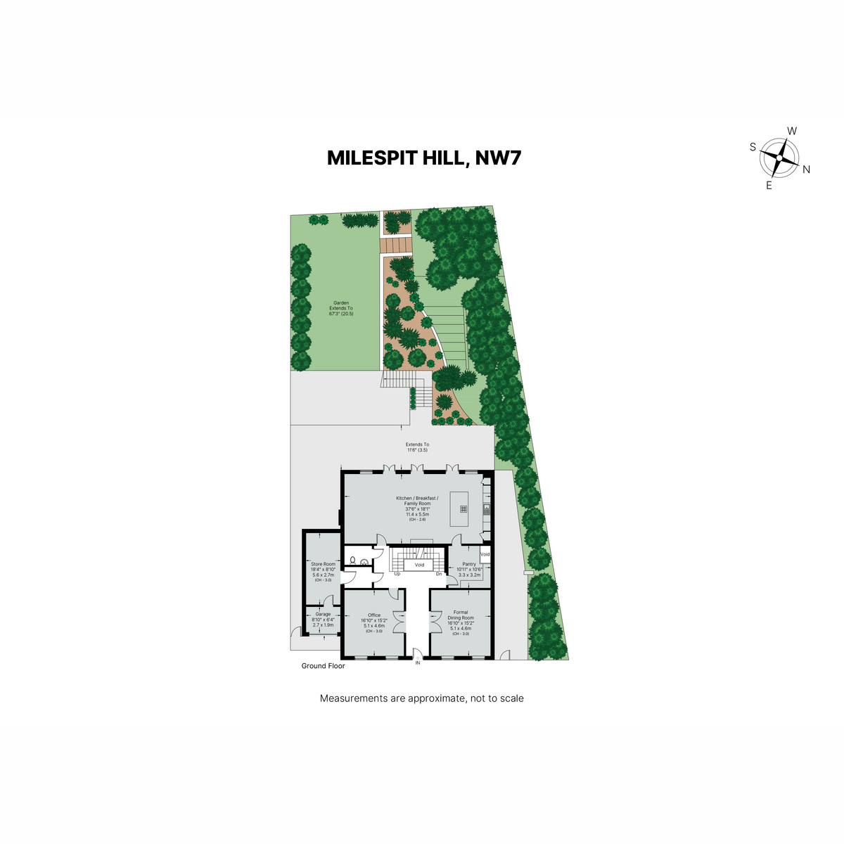 93c, Milespit Hill, London floorplan
