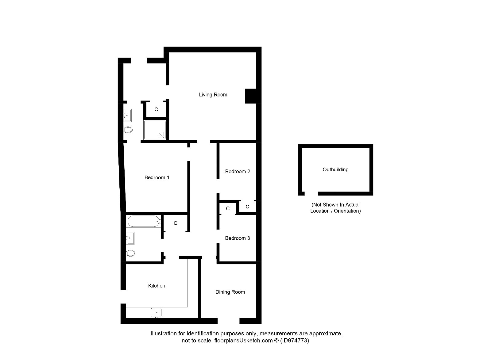 68 Nevis Park, Inverness IV3, 3 bedroom bungalow for sale 64855889
