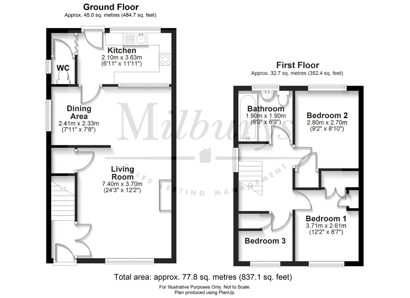 5, Parkland Way, South Gloucestershire floorplan