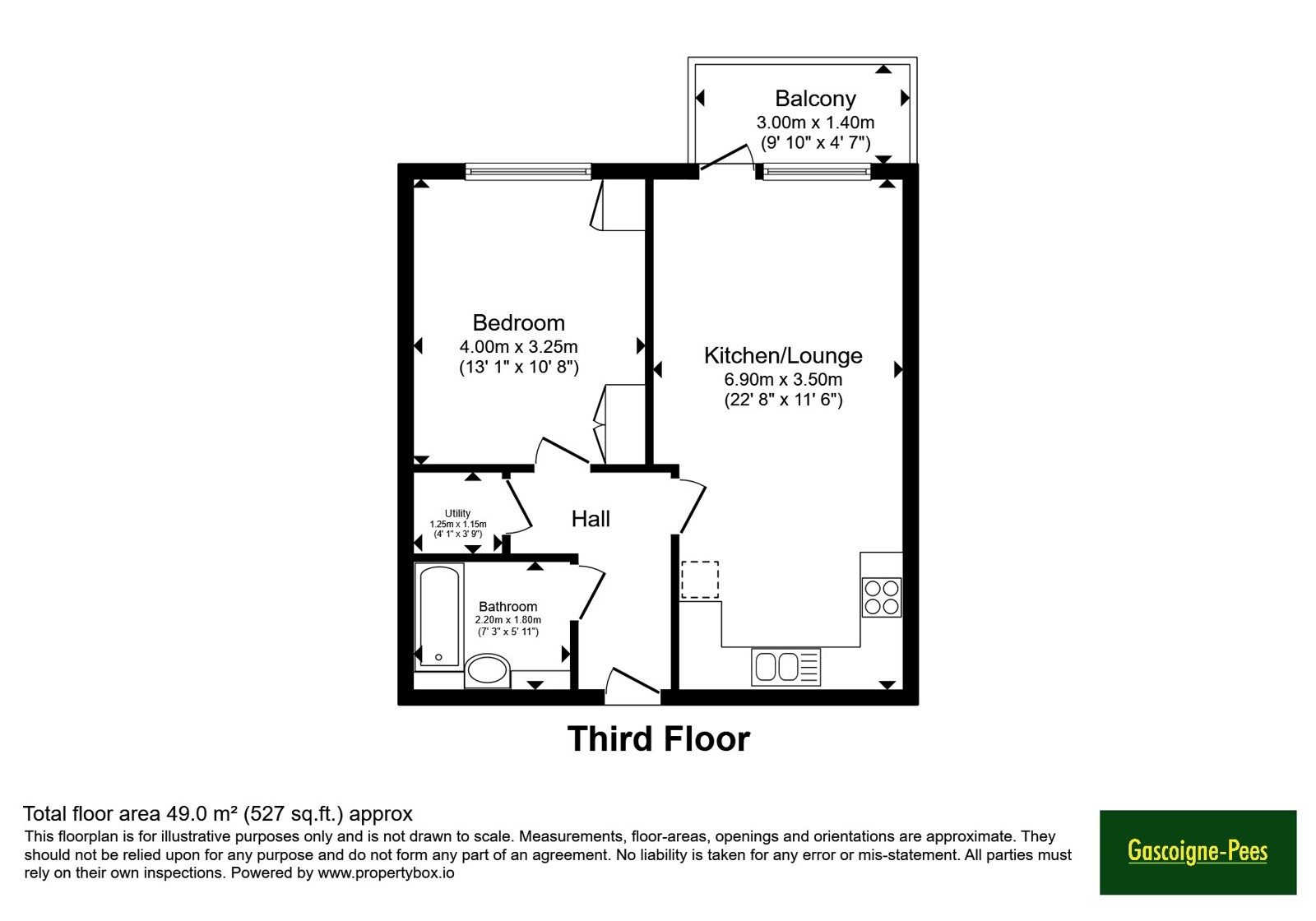 Apartment 19 Orchid House,, Vicus Way, Berkshire floorplan