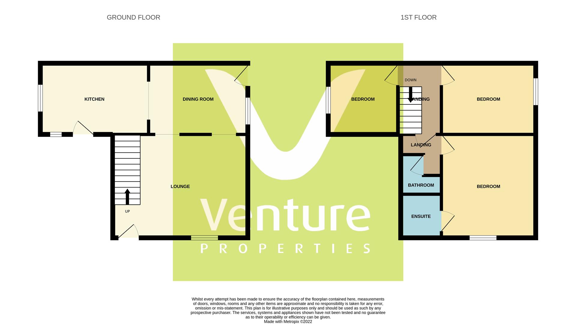 1, Cross Row, Hunwick floorplan