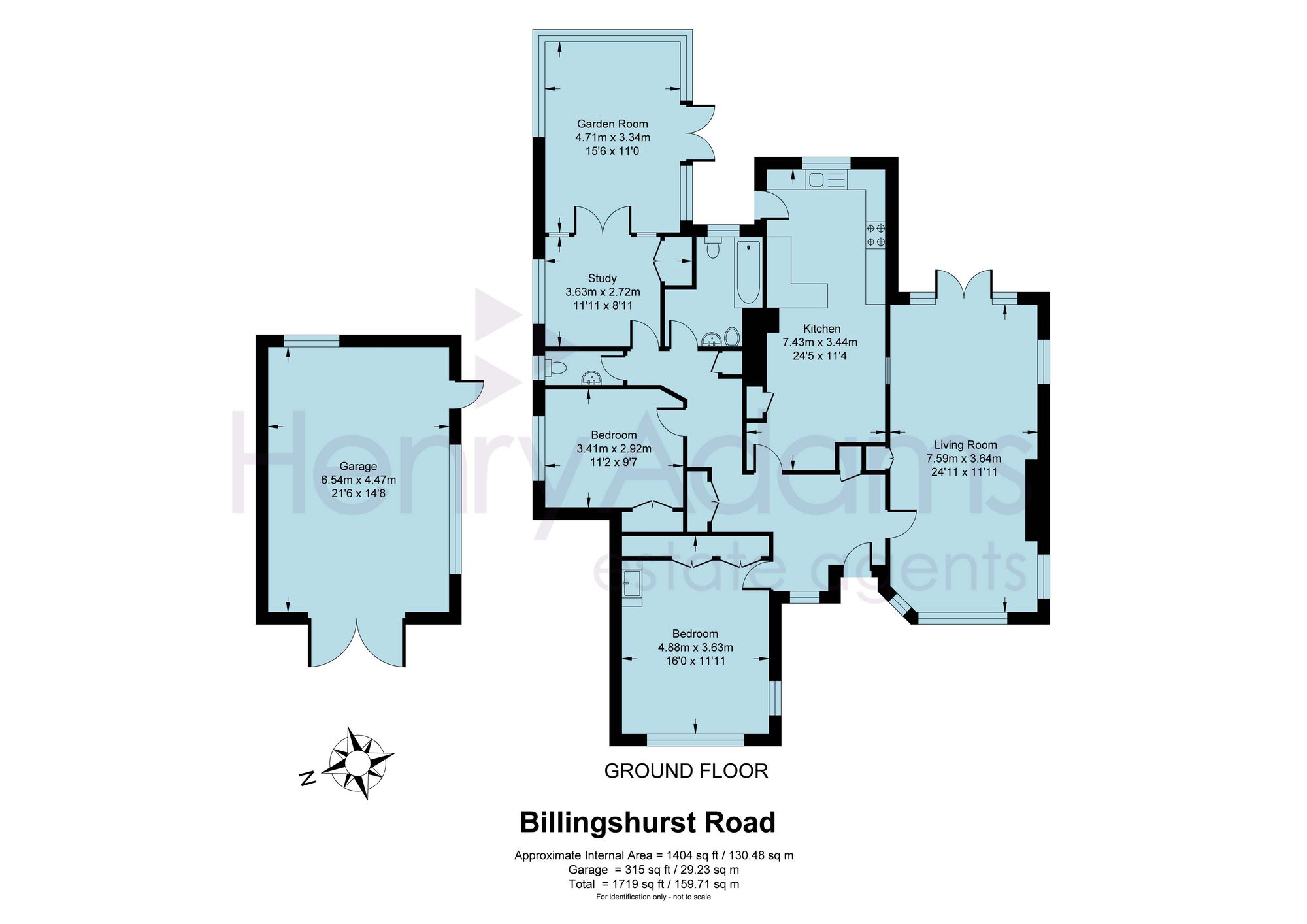 119 Billingshurst Road, Horsham floorplan
