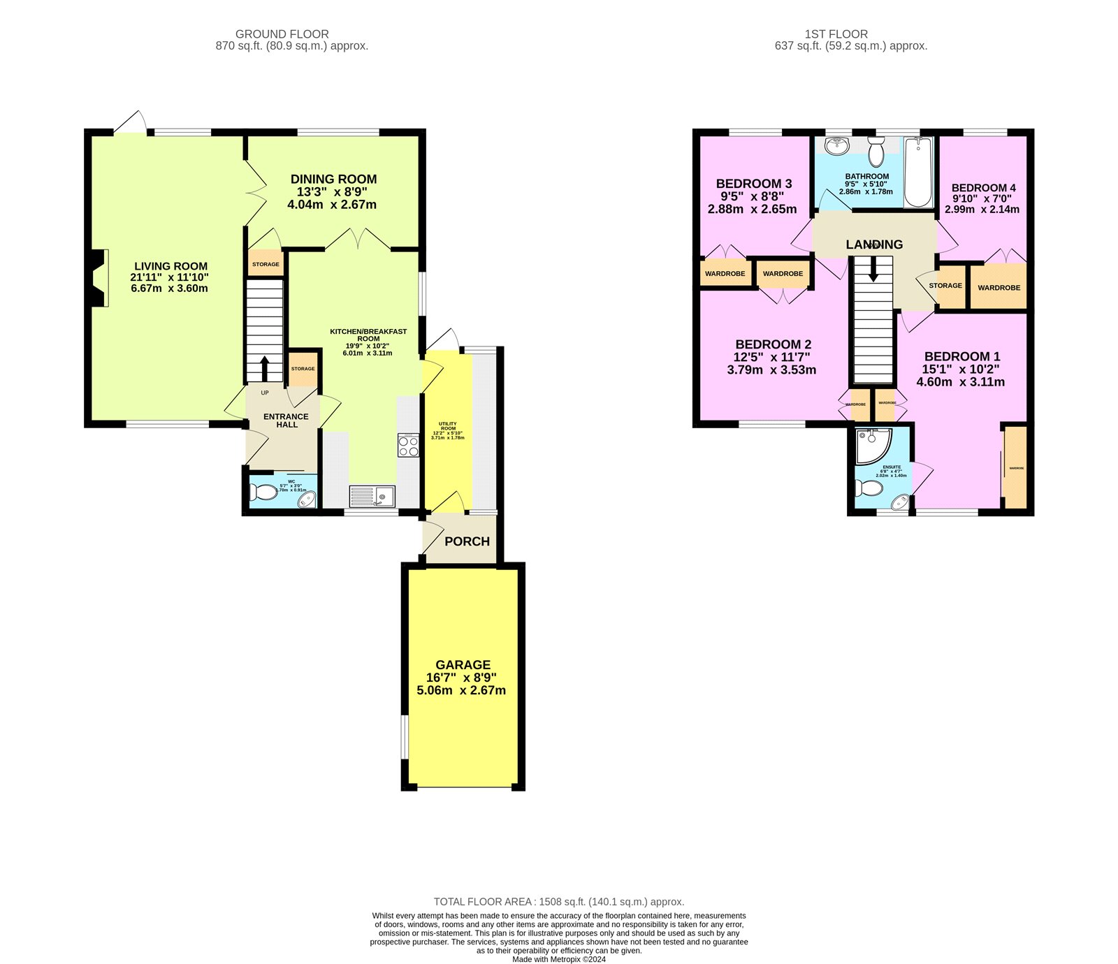 6, Meadow View, Cirencester floorplan