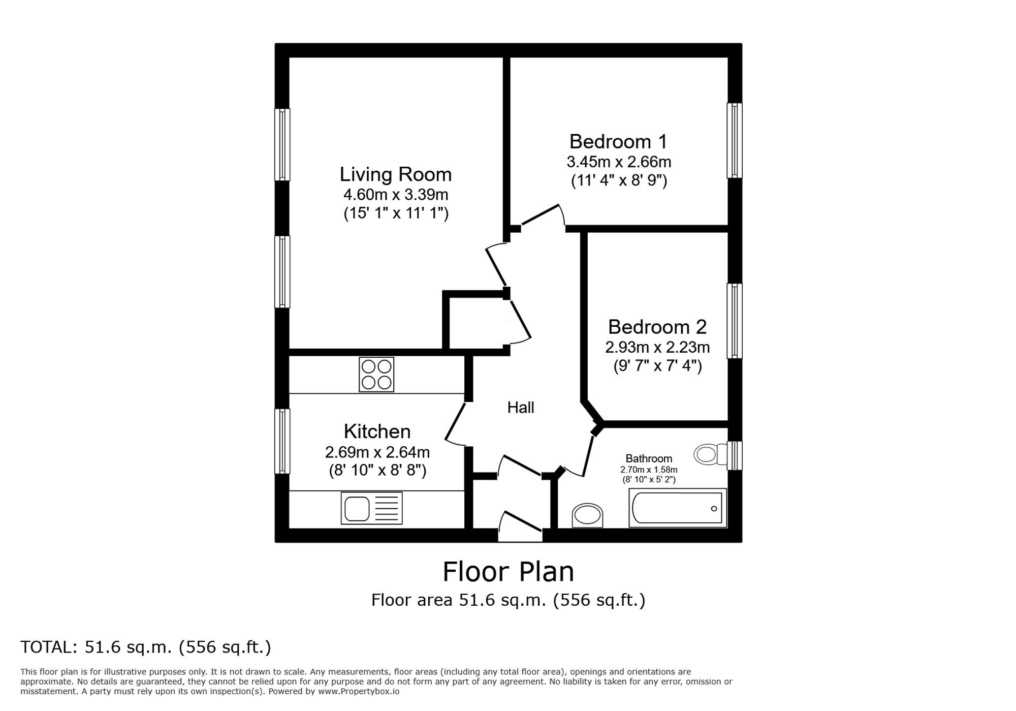 20 Bradgate Close, Loughborough floorplan