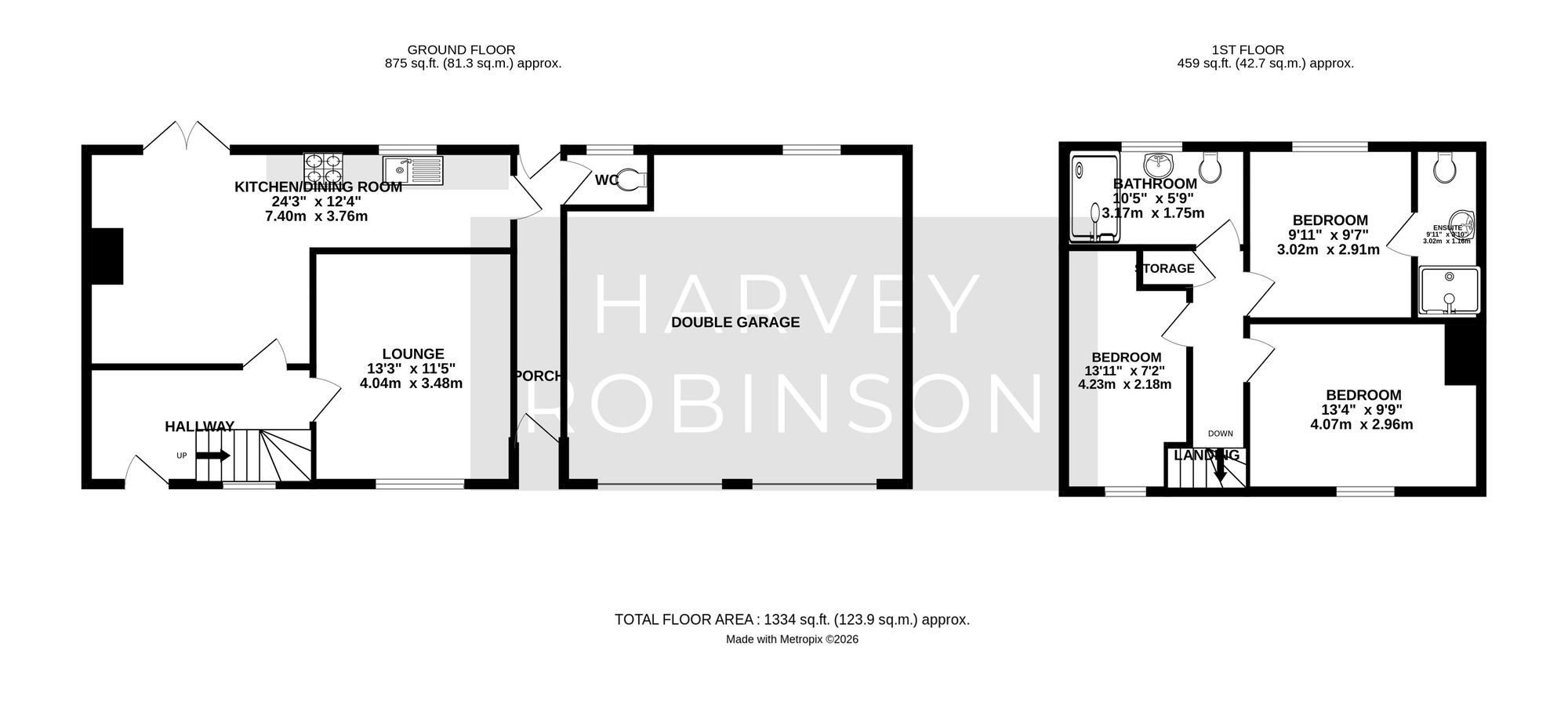 26 Station Road, Bedford floorplan