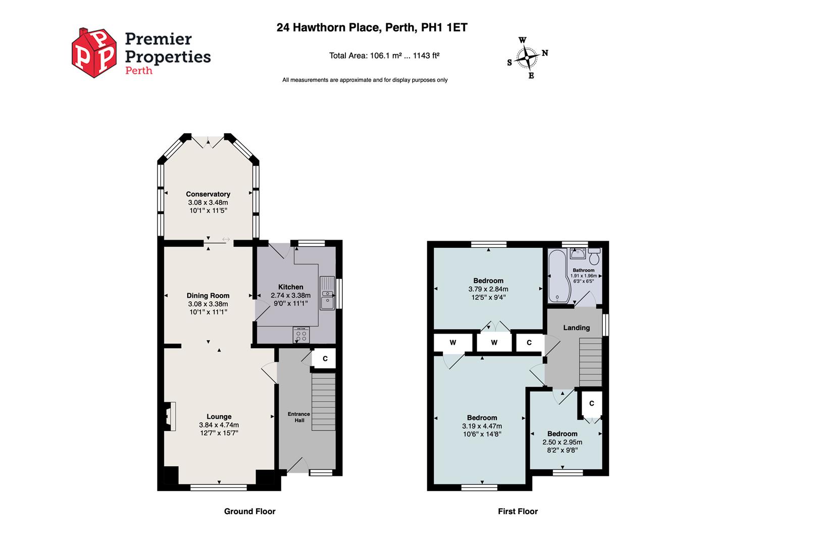 24, Hawthorn Place, Perth floorplan